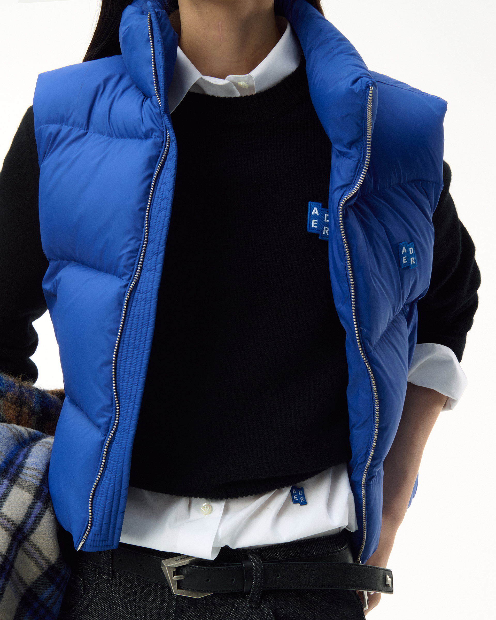ADERERROR - Sig; BL Tag puffer vest 01
