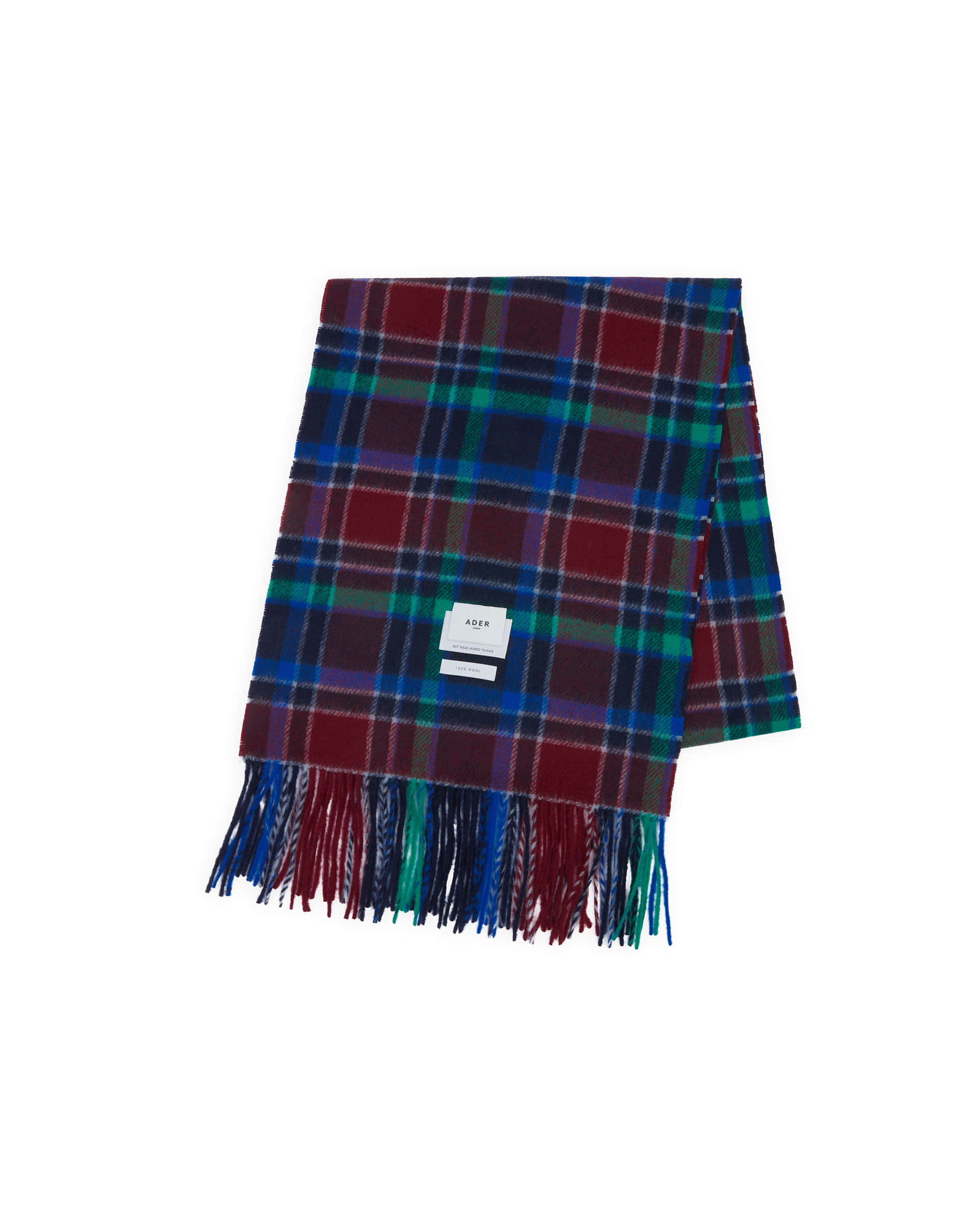 ADERERROR - Revint plaid muffler