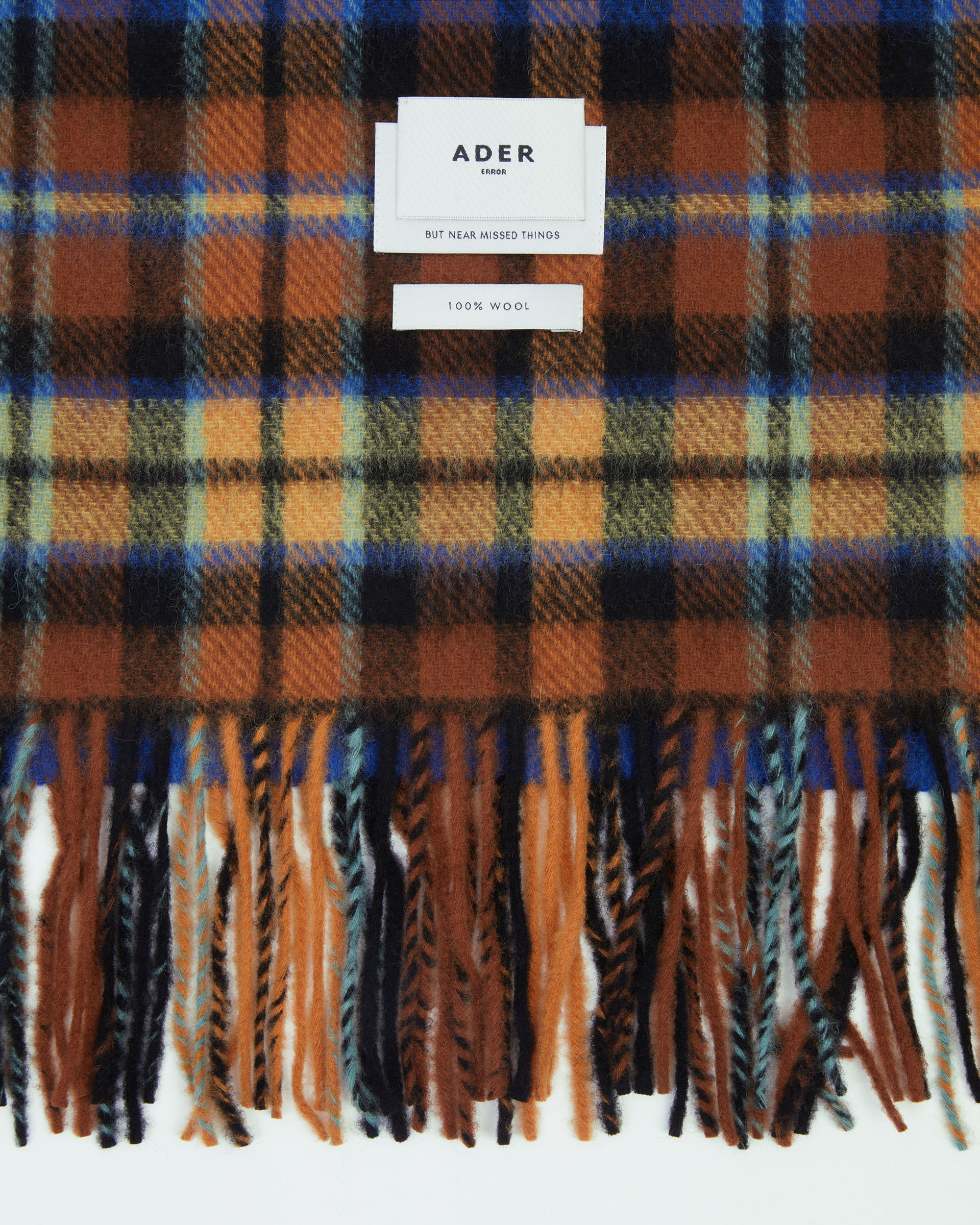 ADERERROR - Revint plaid muffler