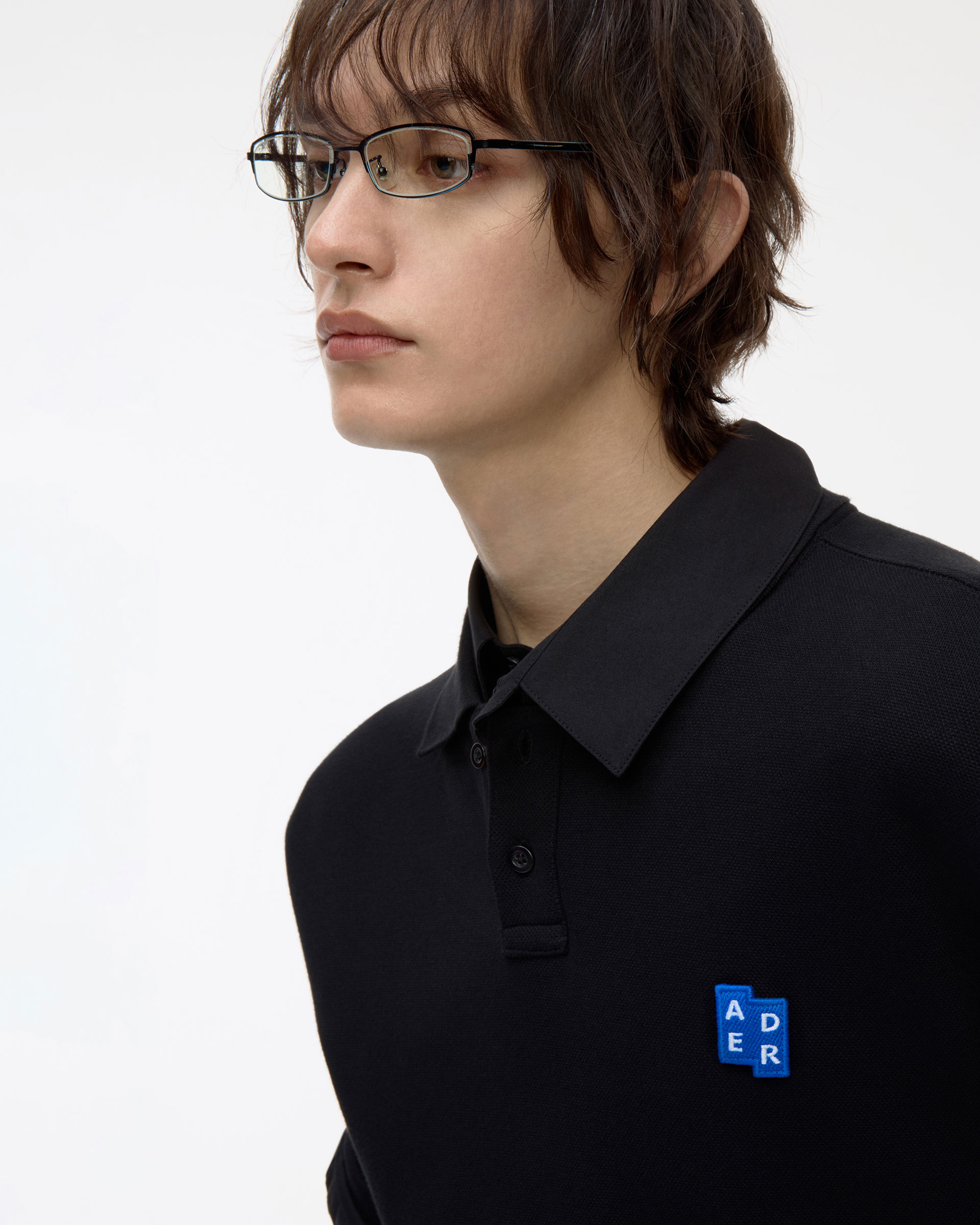 ★ ADERERROR ★ Significant ADERERROR BL Tag polo t-shirt 01 ADER AderSpace # Shop #