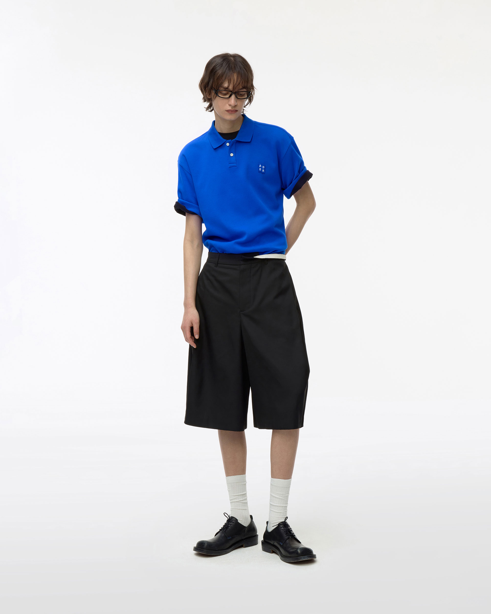 ADERERROR - Sig; BL Tag polo t-shirt 01