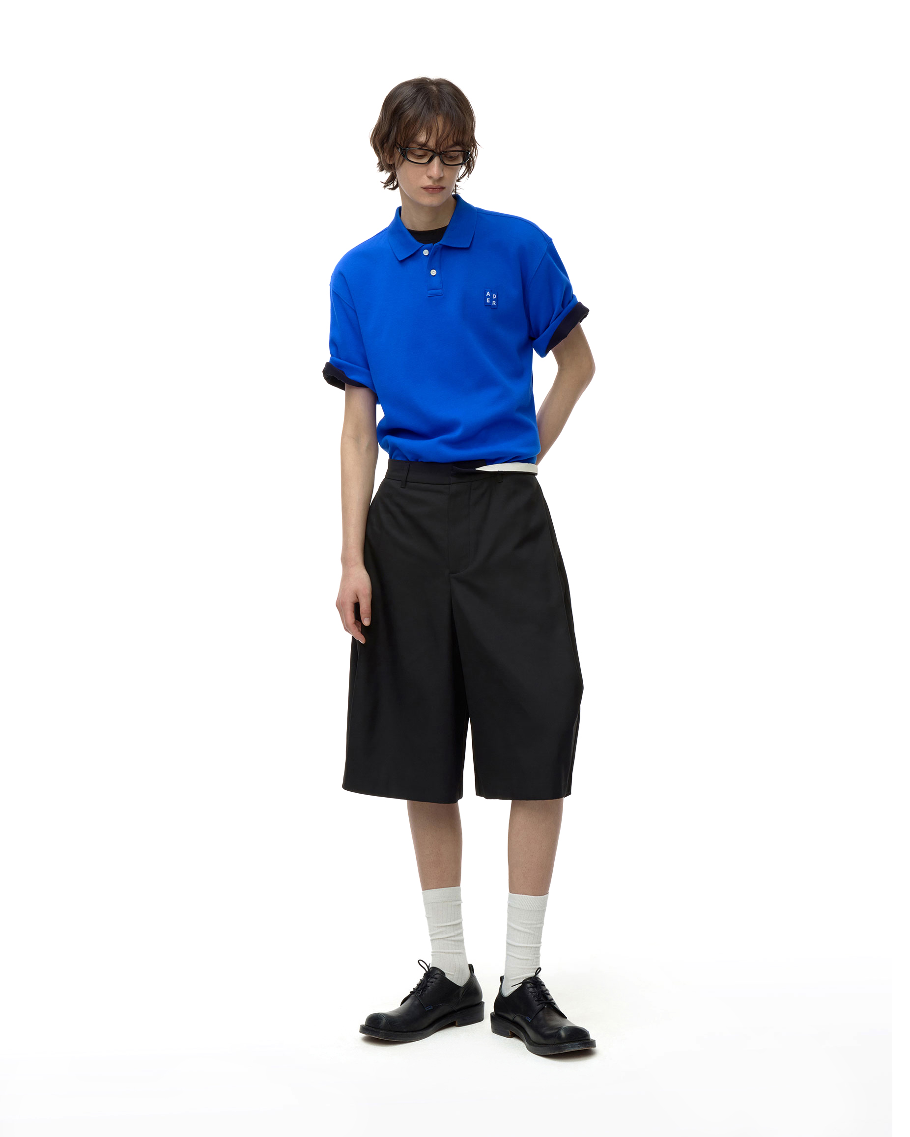 ADERERROR ポロシャツ BL Tag polo t-shirt 01 ADER ERROR - 【残り一点】Sig; BL Tag polo t-shirt 01 | ACRMTSM