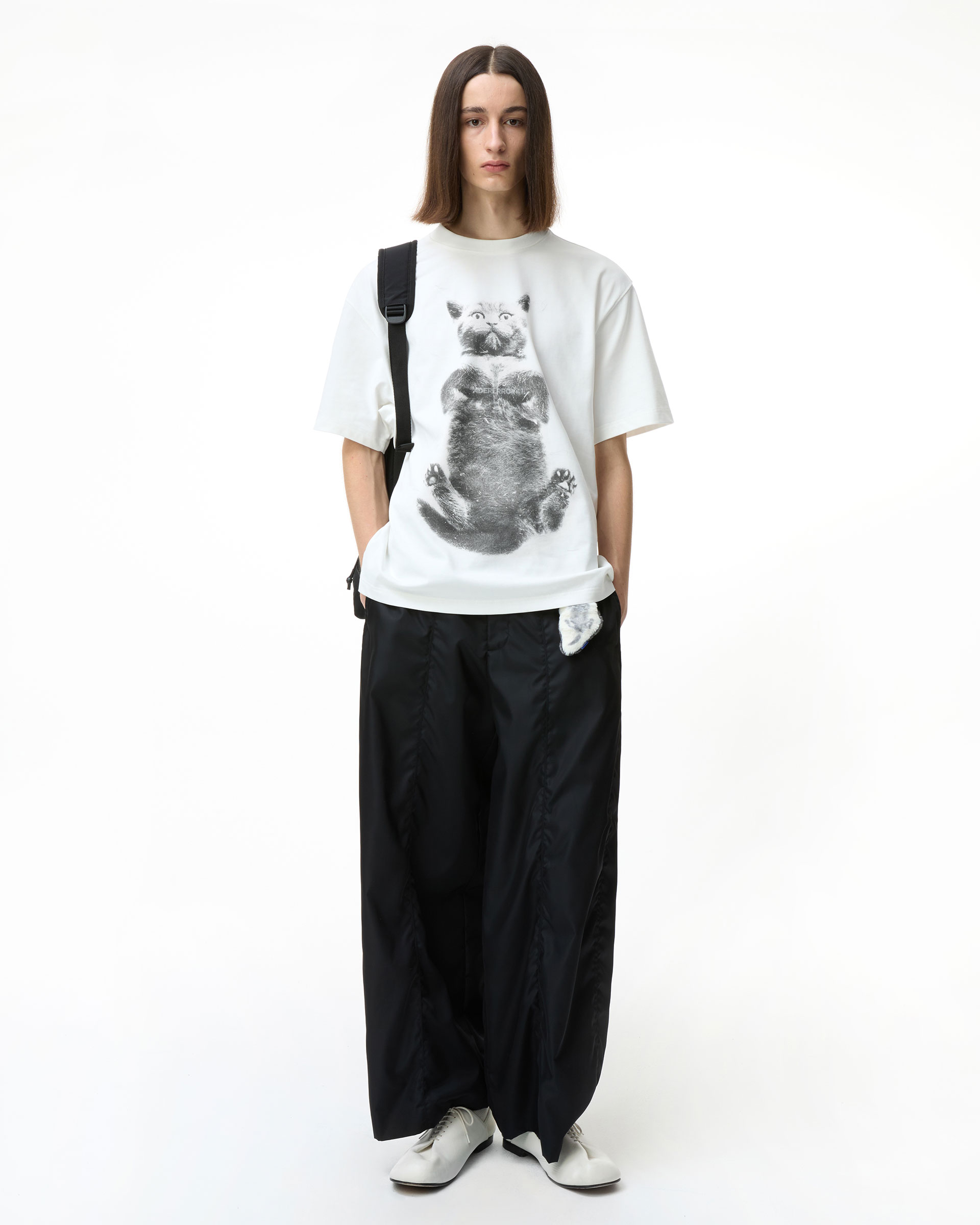 【ADER ERROR】 Blue cat t-shirt 02 ADERERROR - Blue cat t-shirt 02