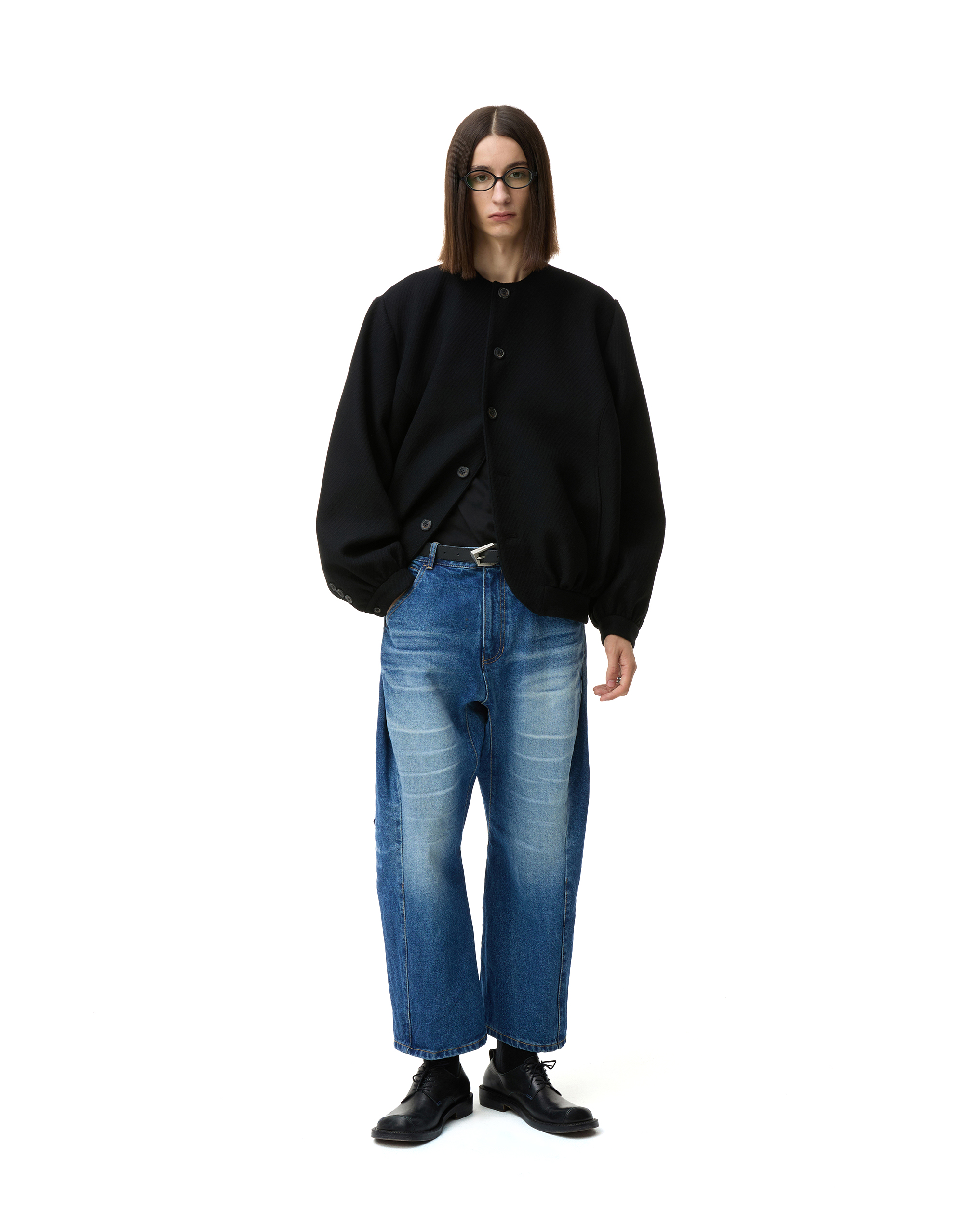adererror 2024 ss スウェットシャツ ブラック 【韓国ブランド】 ADERERROR - ADERERROR｜Online Store