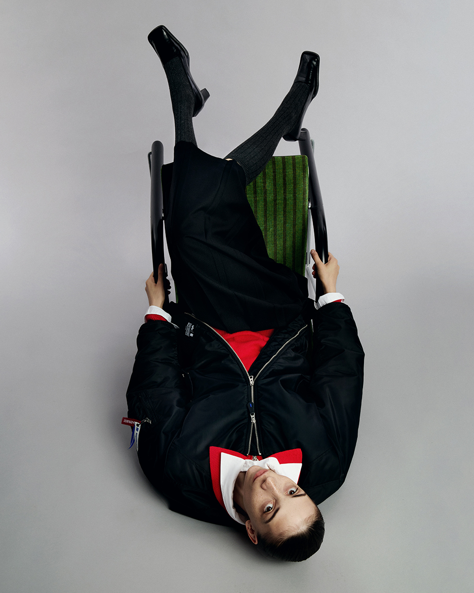 ADERERROR Significant X Alpha Industries Black Tag