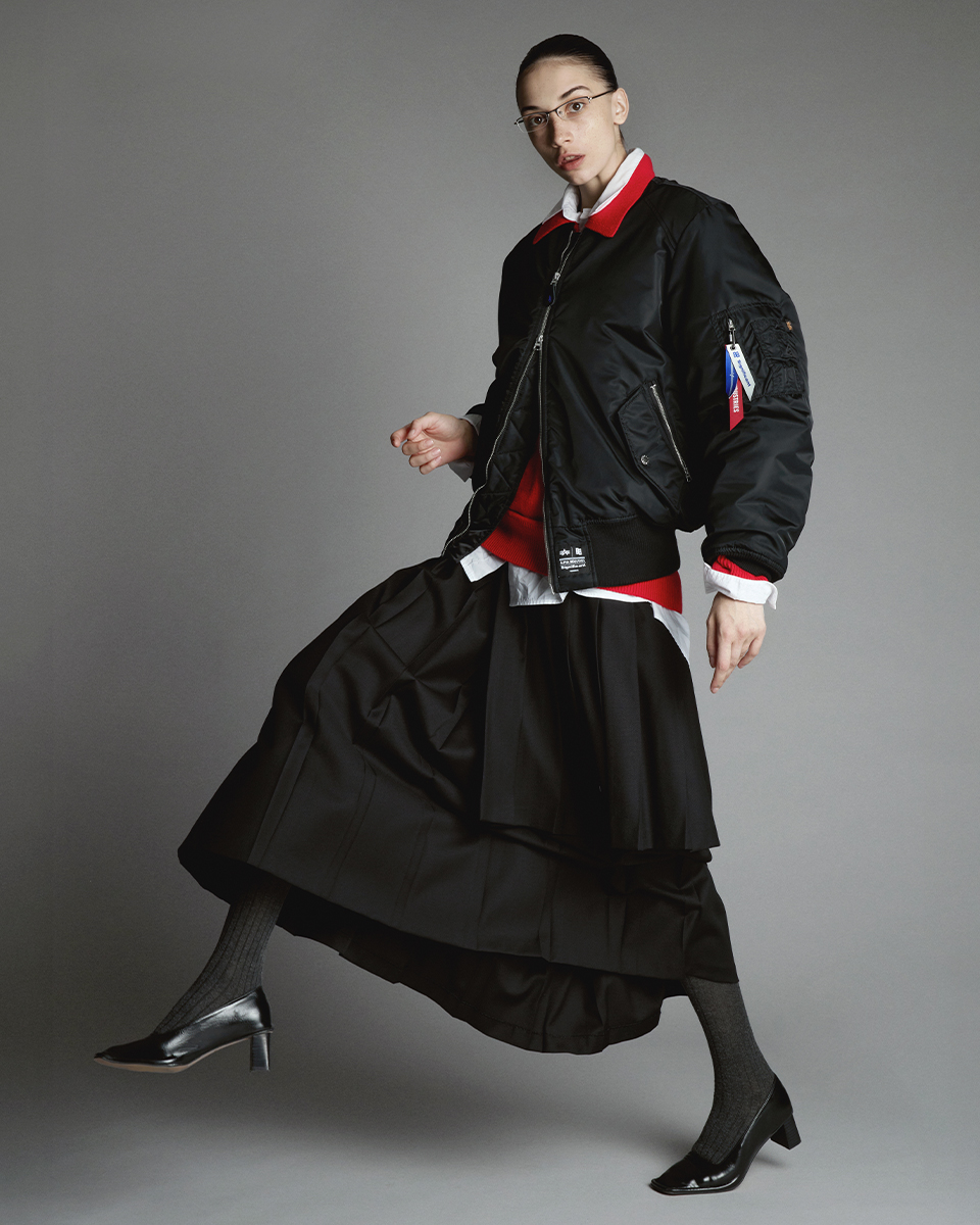 ADERERROR Significant X Alpha Industries Black Tag