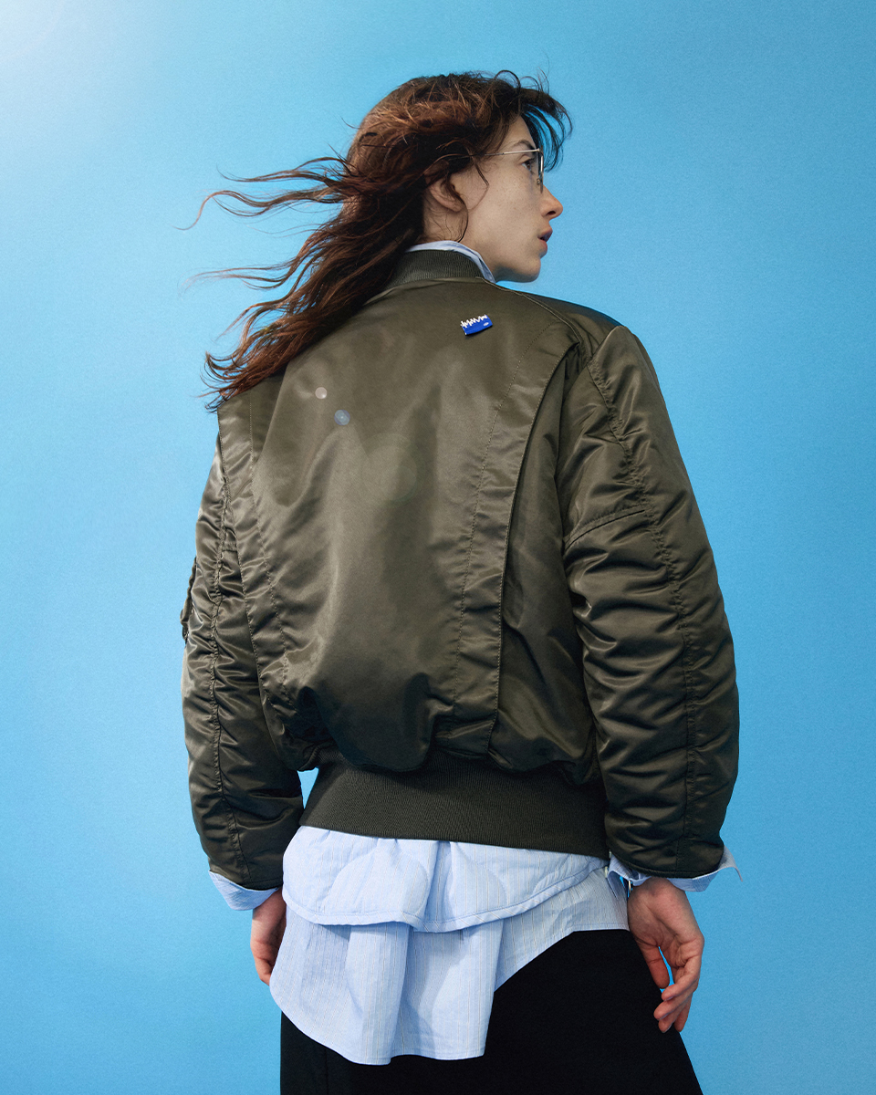 ADERERROR Significant X Alpha Industries Blue Tag