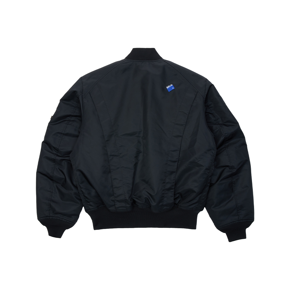 ADERERROR Significant X Alpha Industries MA-1 / LINER VEST JACKET BLACK
