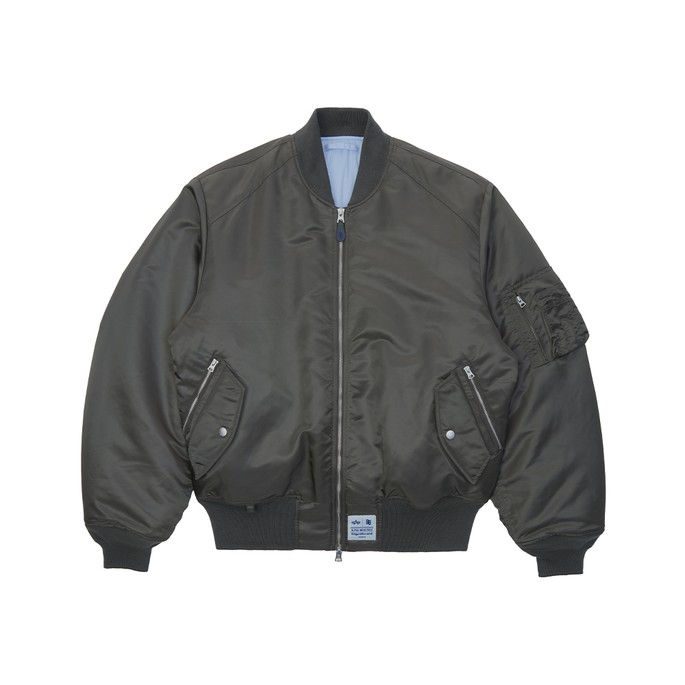 ADERERROR Significant X Alpha Industries MA-1 / LINER VEST JACKET KHAKI