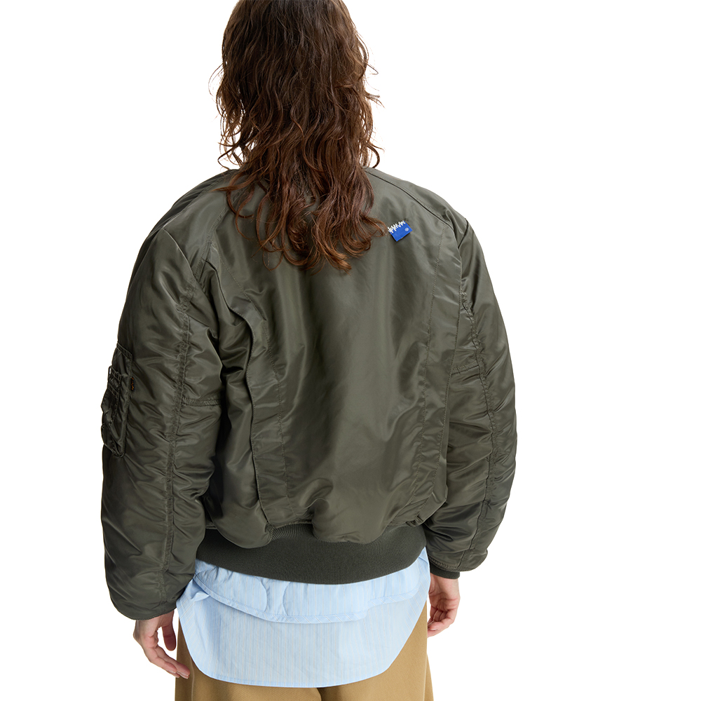 ADERERROR Significant X Alpha Industries MA-1 / LINER VEST JACKET KHAKI