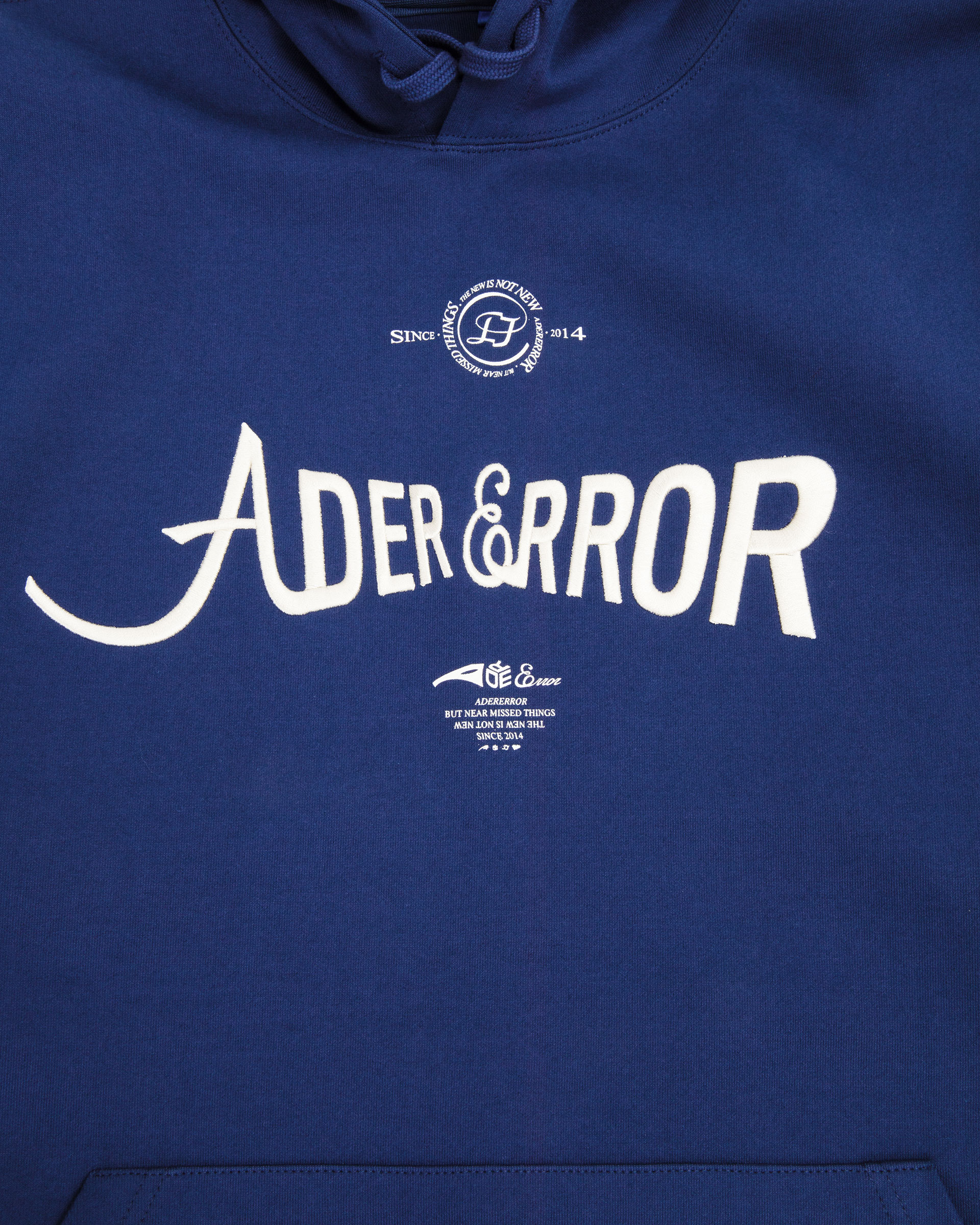 adererror Verif small logo hoodie イエロー ADERERROR - Verif logo 
