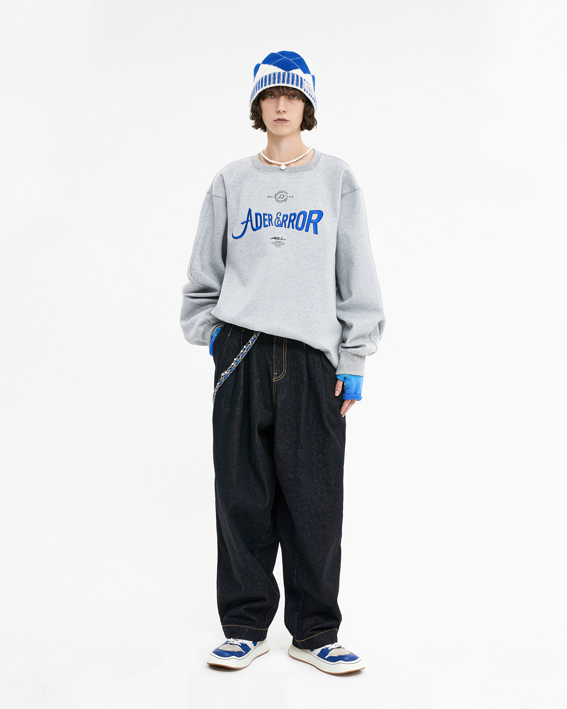 ADERERROR - Verif logo sweatshirt