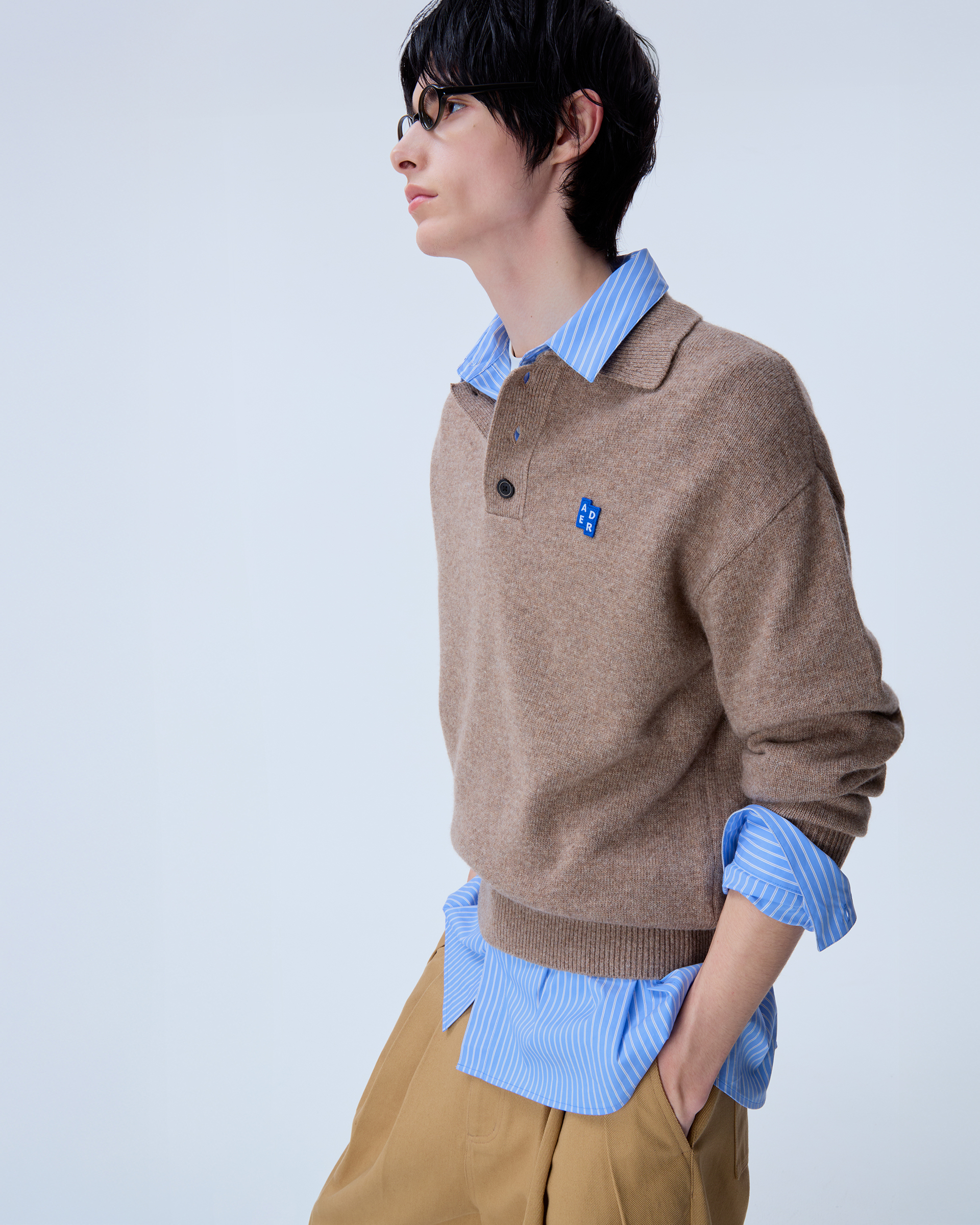 ADERERROR - Sig; BL Tag knit 02