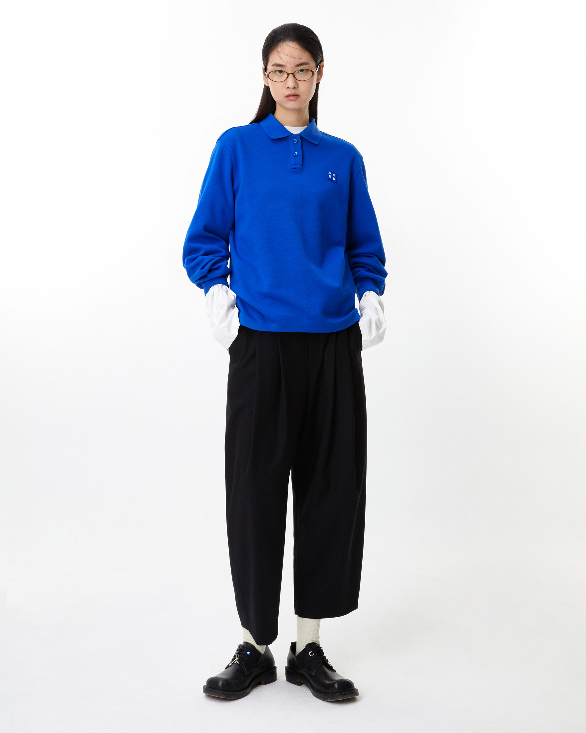 ADERERROR - Sig; BL Tag LS polo t-shirt 04