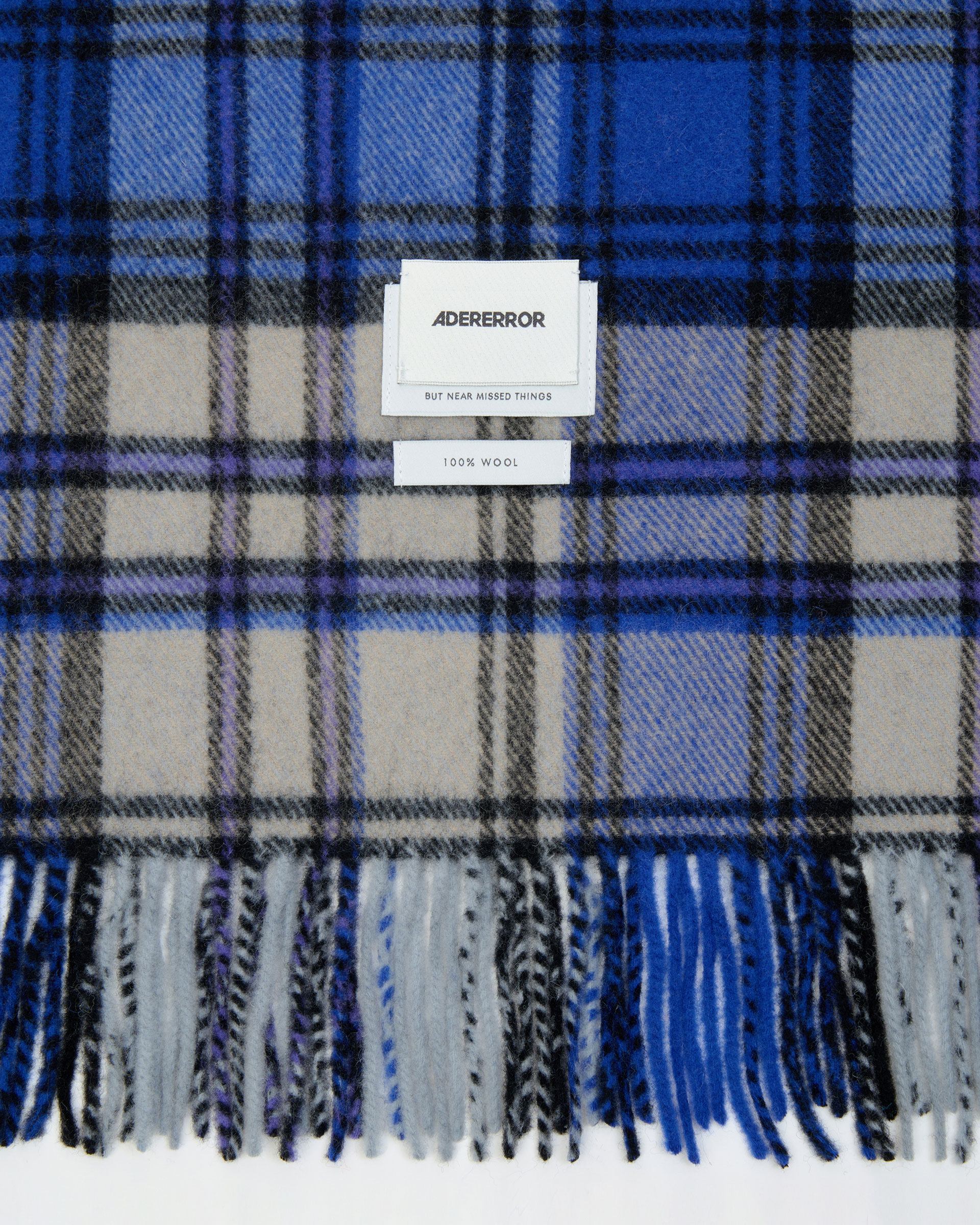 ADERERROR - Revint plaid muffler