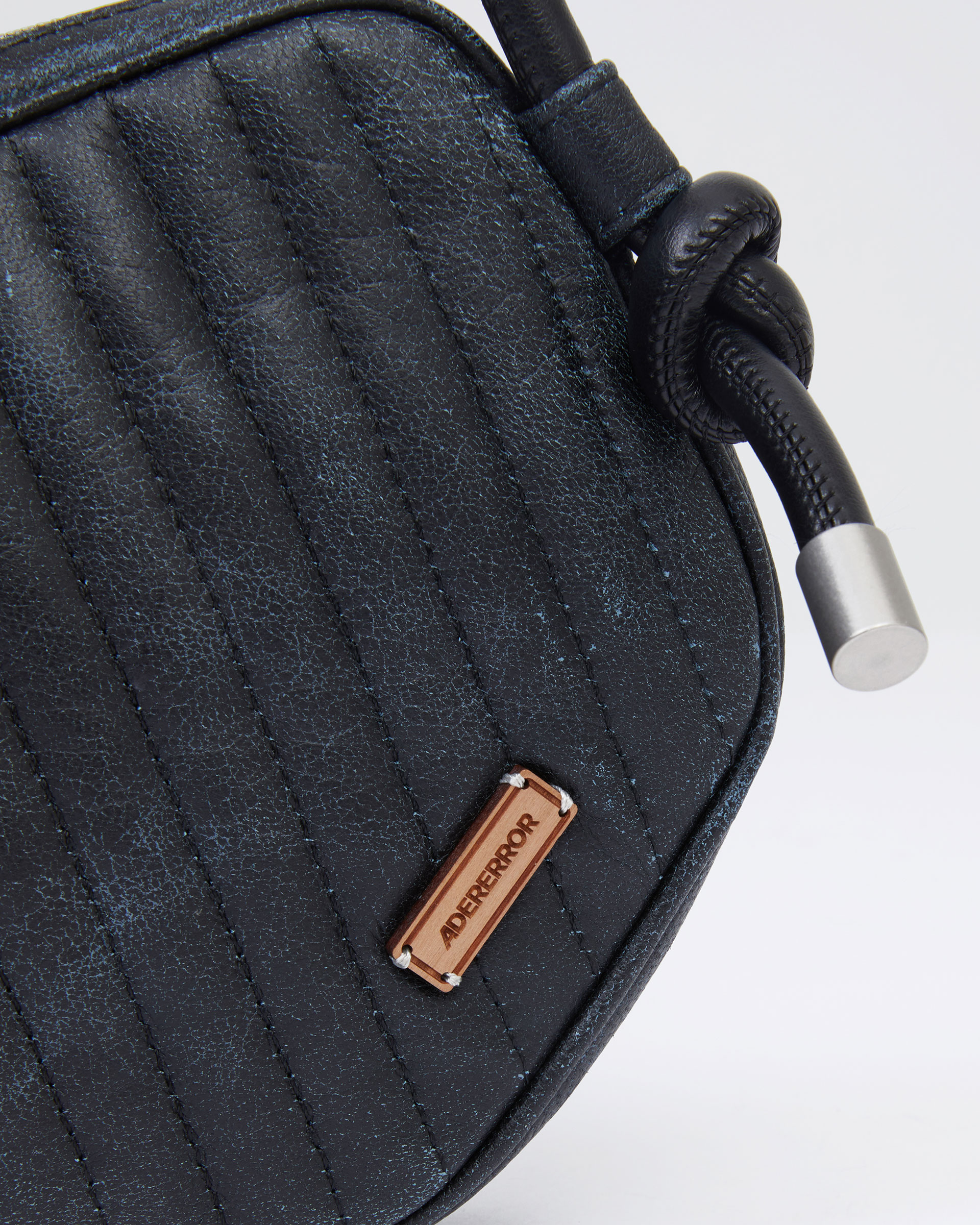 ADERERROR - Prato round tote bag [leather]