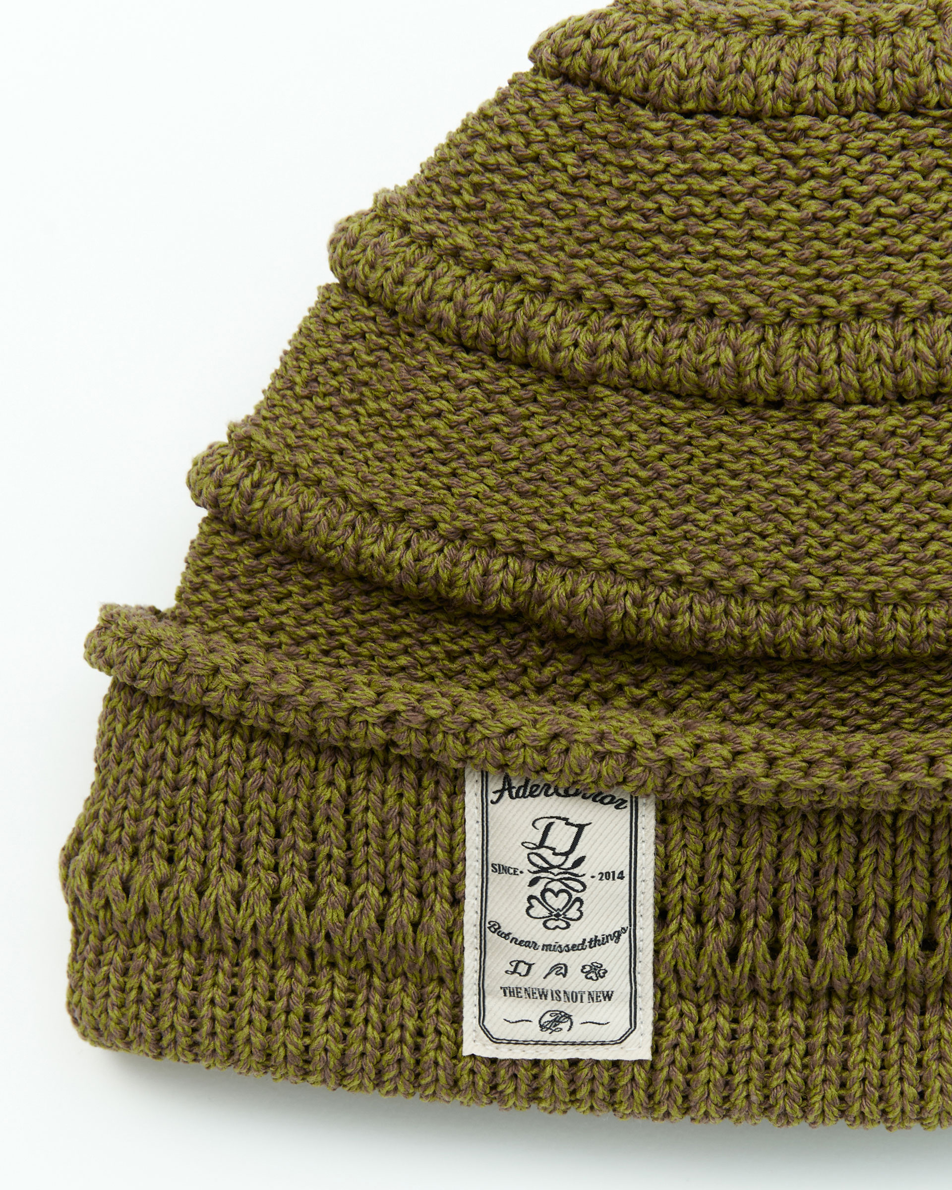 03 Beanie - Ader Error - Wool - Green Ader Error Basic Knit Beanie - Blue – Kith main image 4