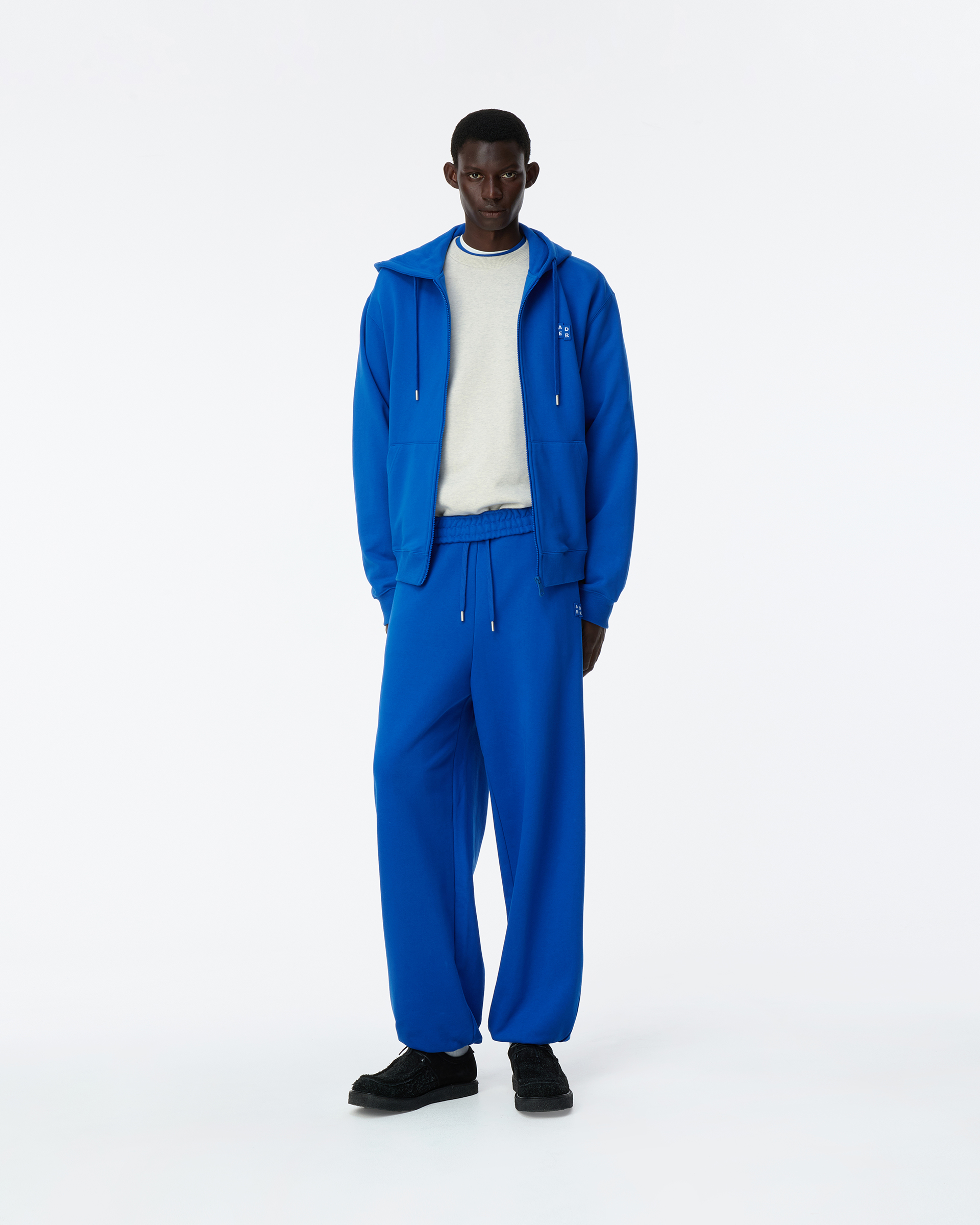 ADERERROR - Sig; BL Tag hoodie zip-up 01