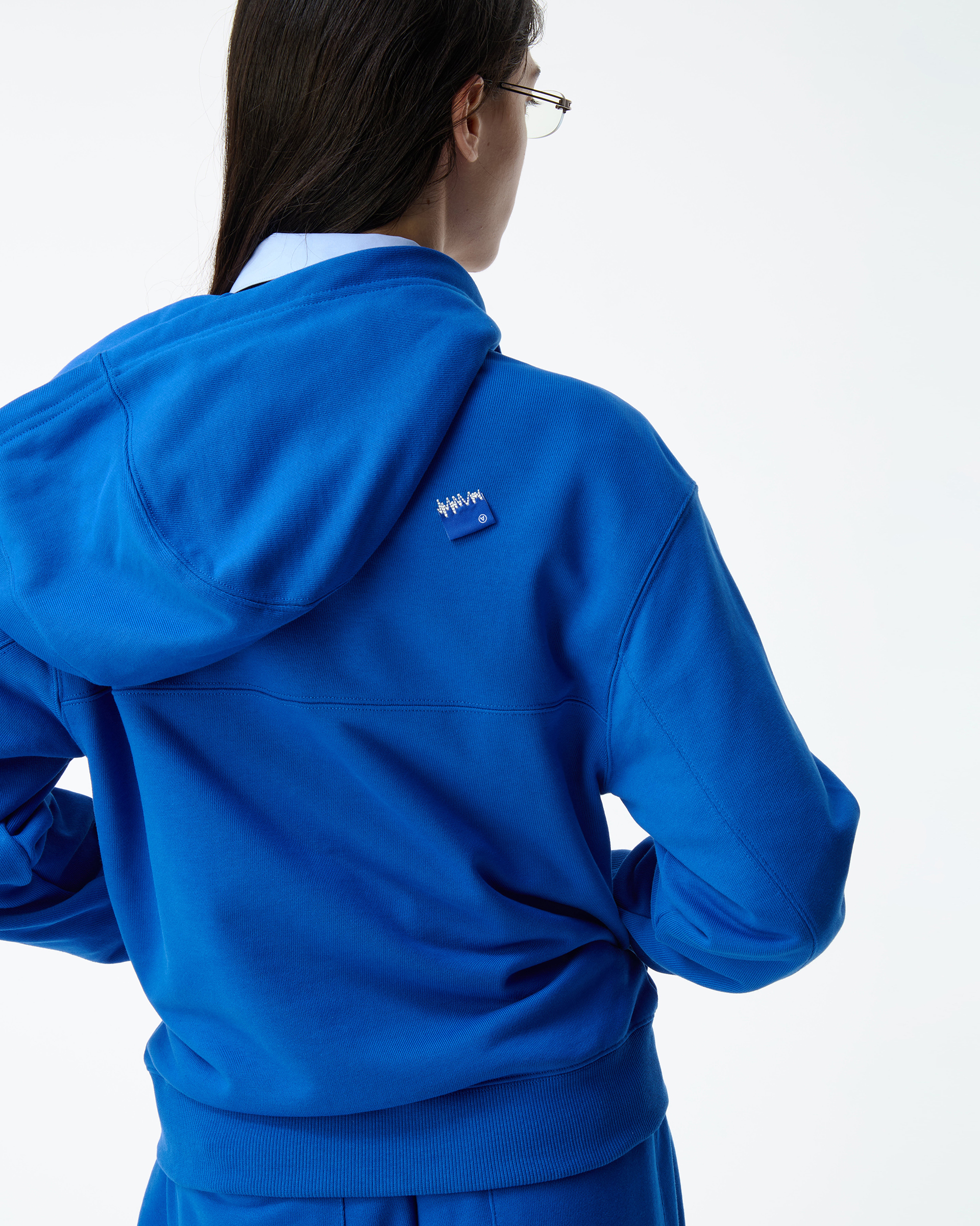 ADERERROR - Sig; BL Tag hoodie zip-up 01