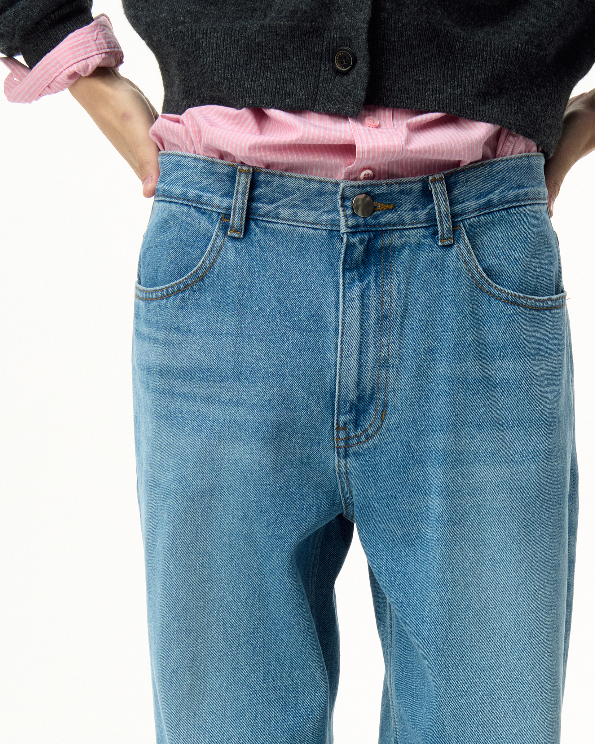 ADDER ERROR TAG JEANS SIG SV M 韓国正規品