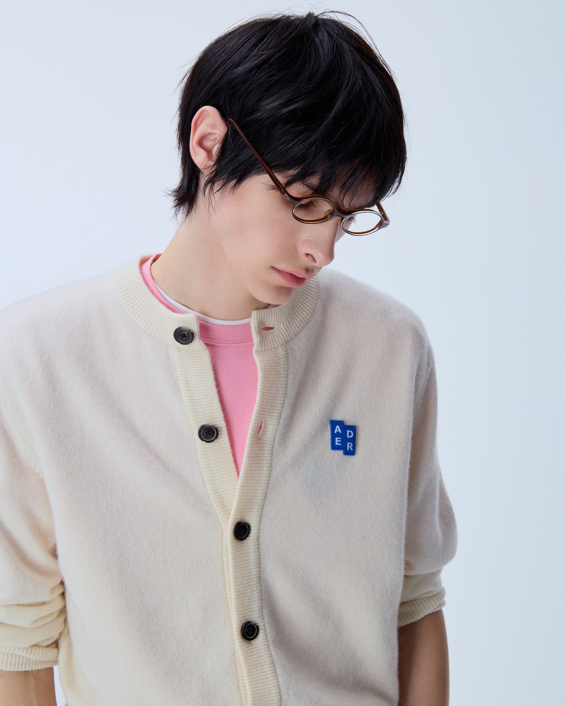 ADERERROR - Sig; BL Tag cardigan 02