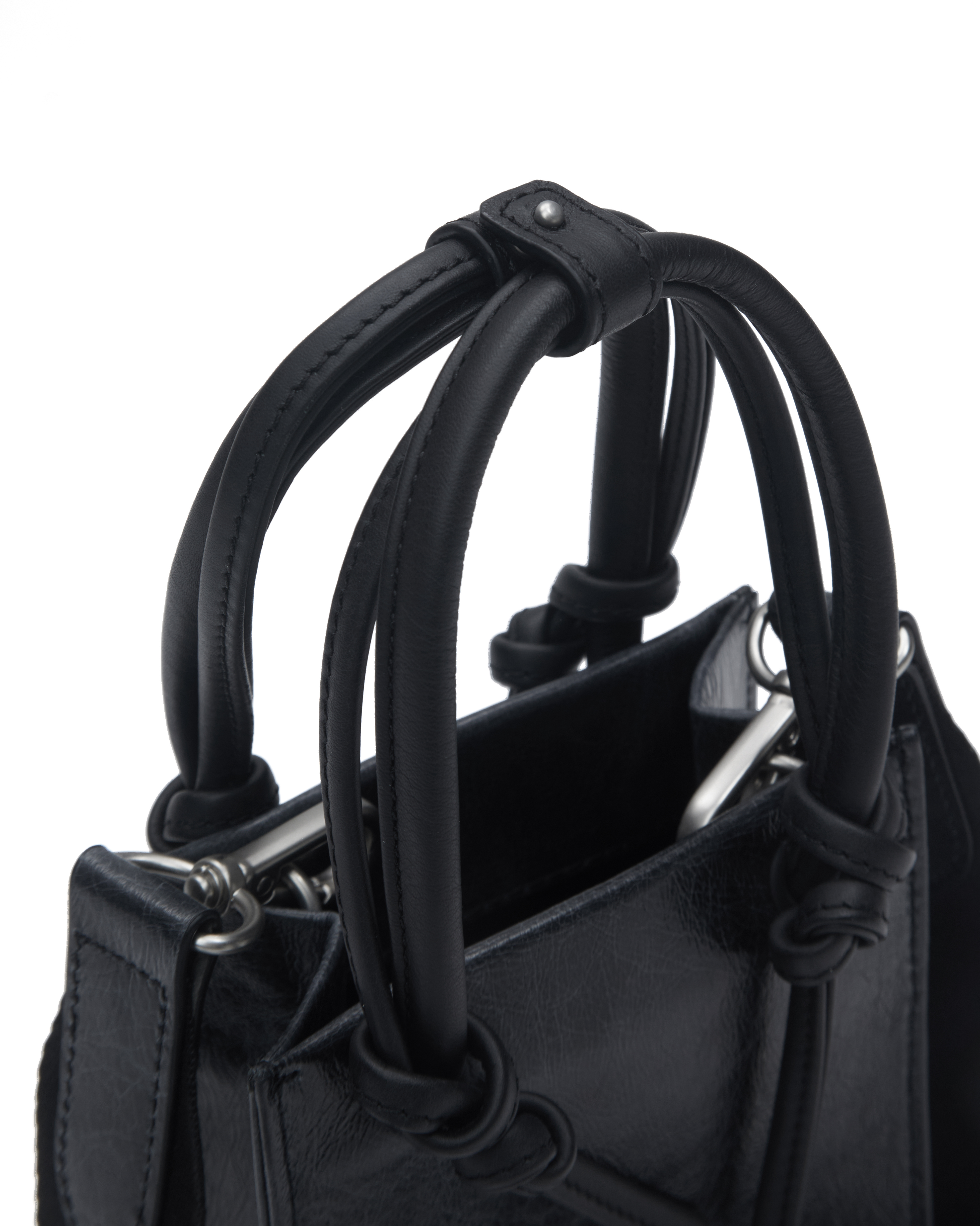 ADERERROR - Small cracked shopper bag