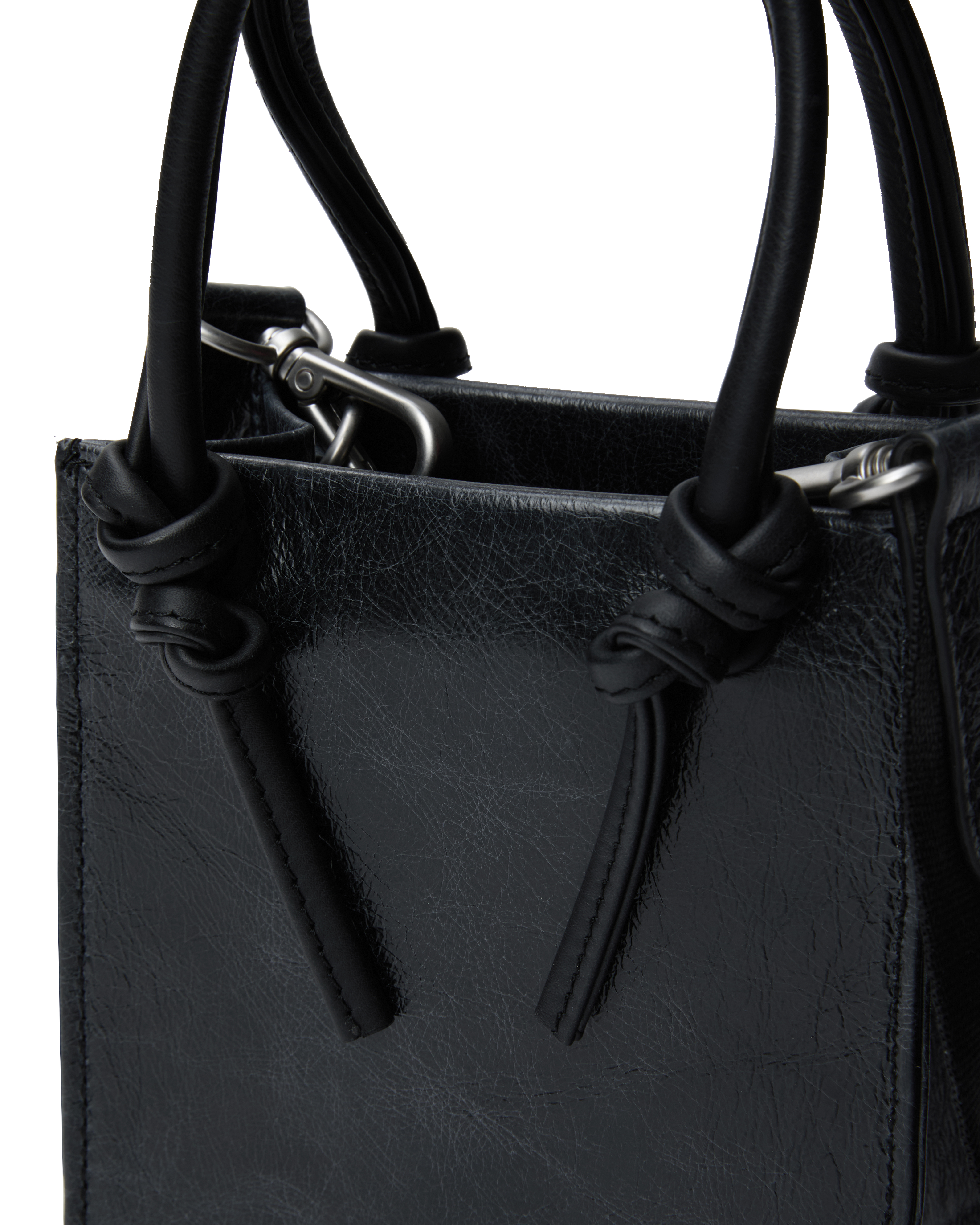 ADERERROR - Small cracked shopper bag
