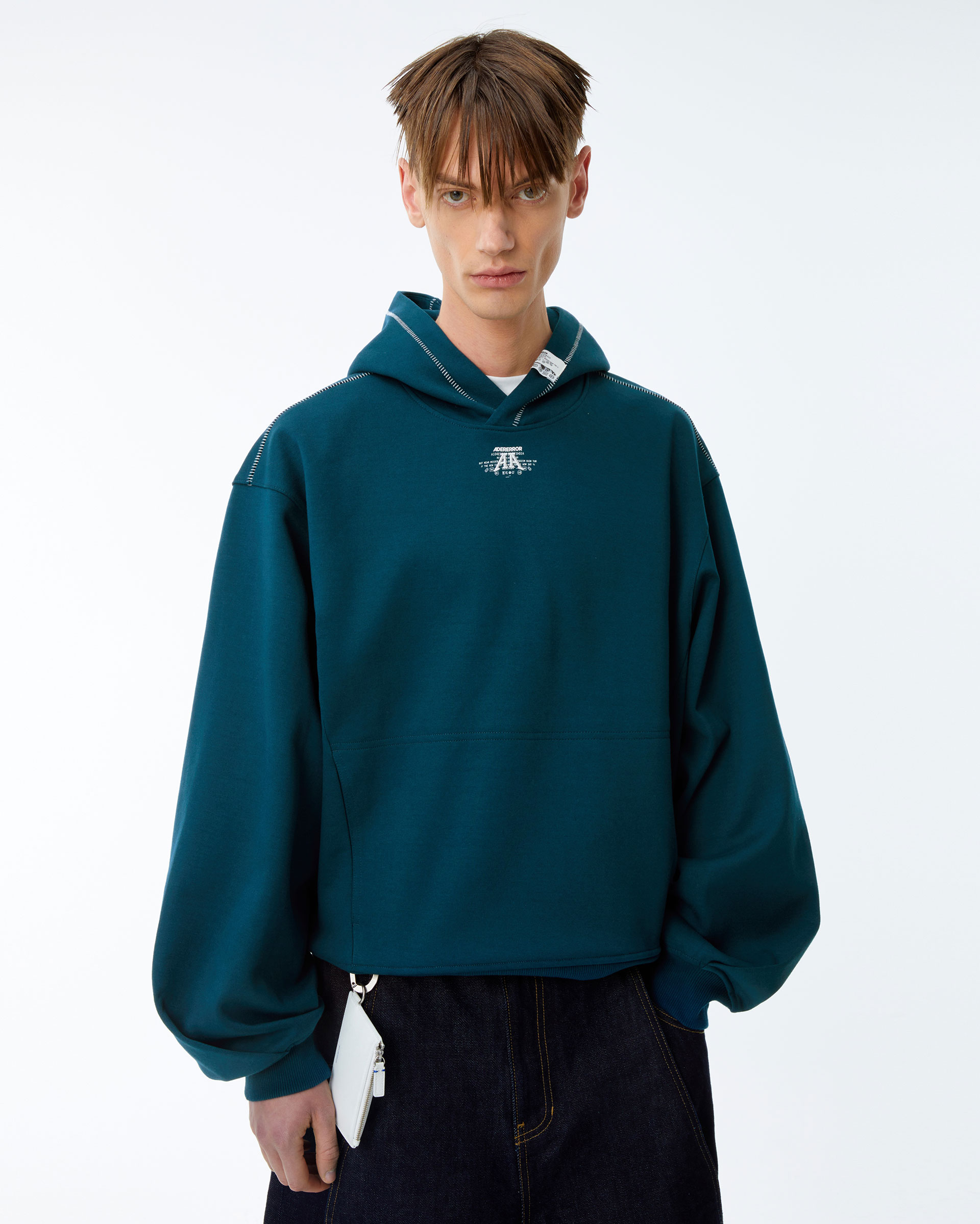 ADERERROR - Nolc logo hoodie ADERERROR - Nolc logo hoodie