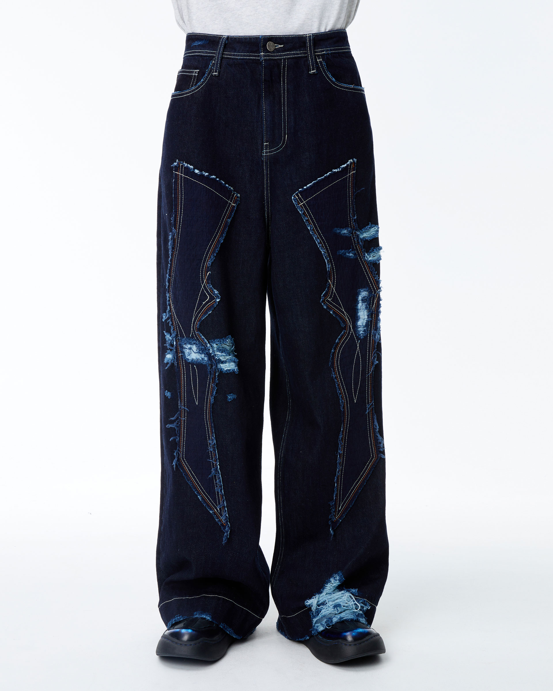 【ADERERROR】Elve jeans 値下げ交渉あり 1764935322&&BN01SSJE0109NV_3.jpg