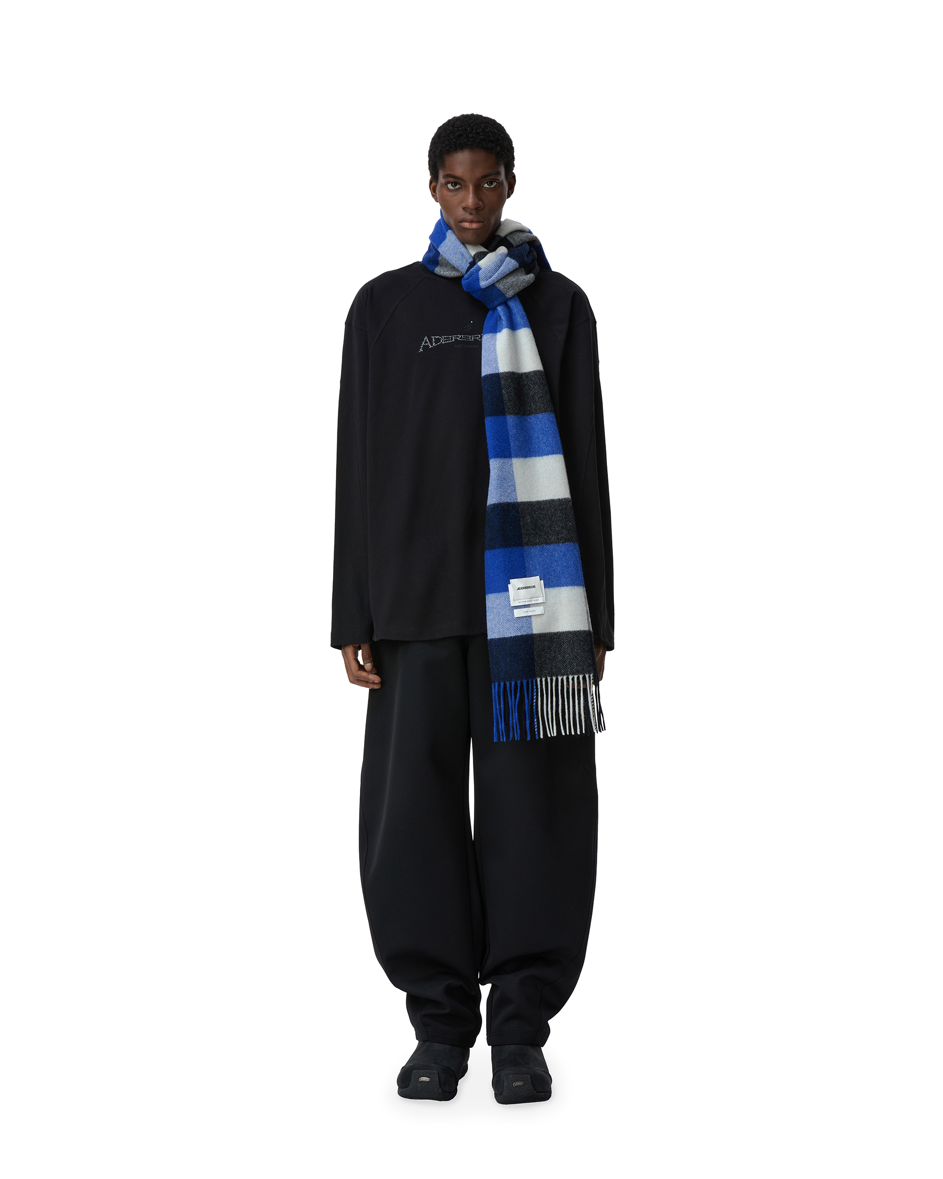 小物 ADERERROR  else muffler blue ADERERROR - ADERERROR｜Online Store