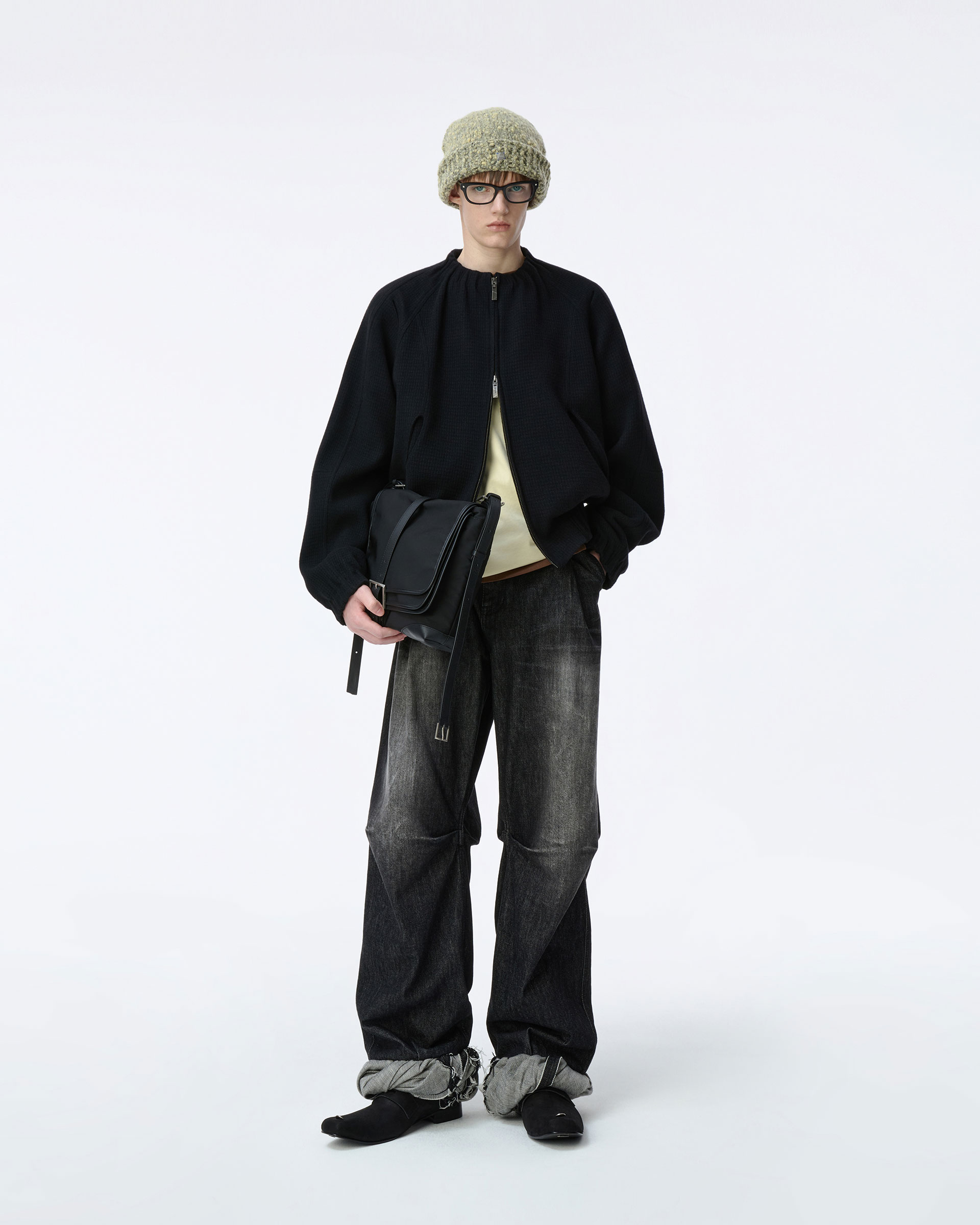 ader error ADER ERROR ADE JACKET ブルゾン ADER error Blue TRS Tag 01 Jacket ADER error