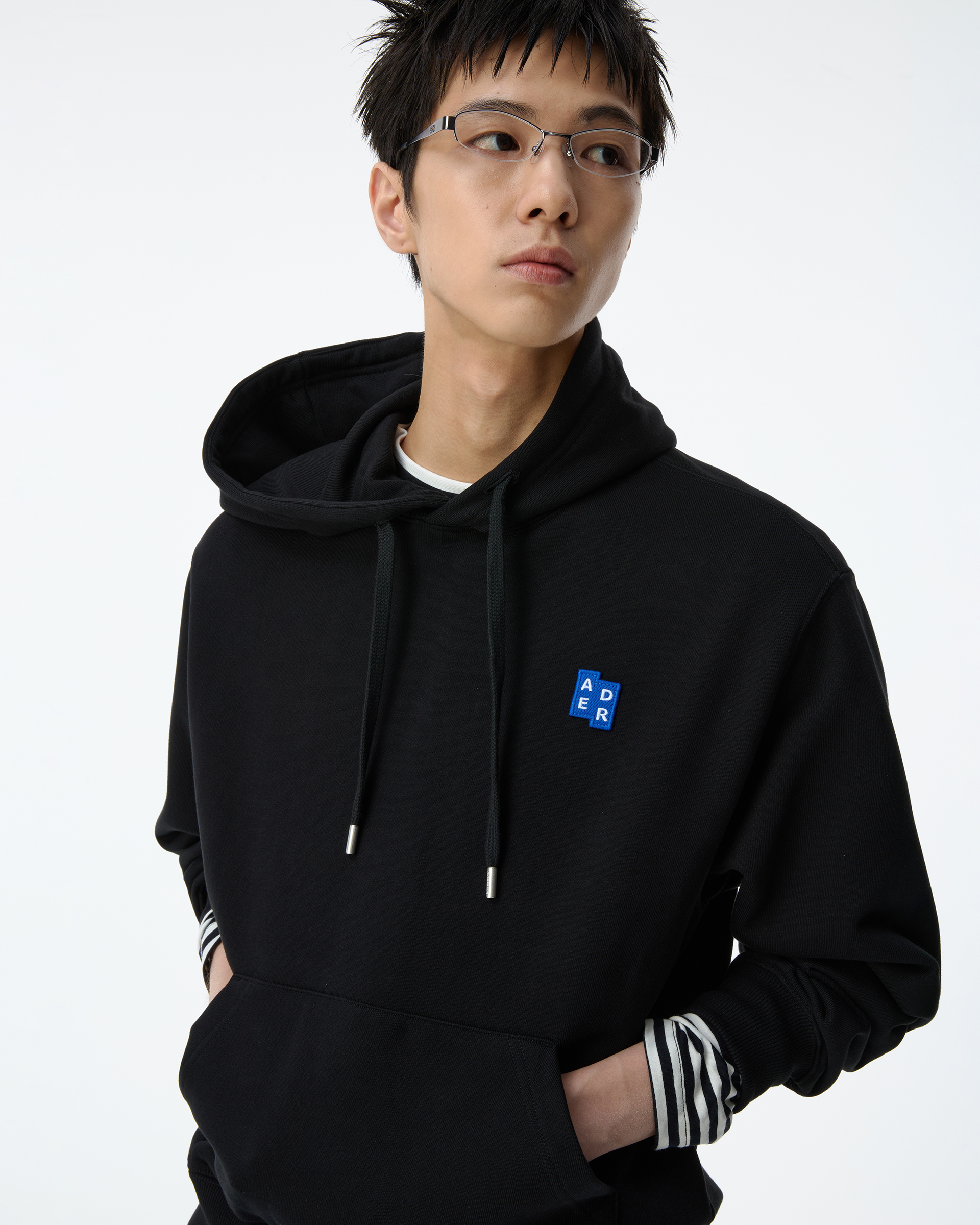ADERERROR - Sig; BL Tag hoodie 01