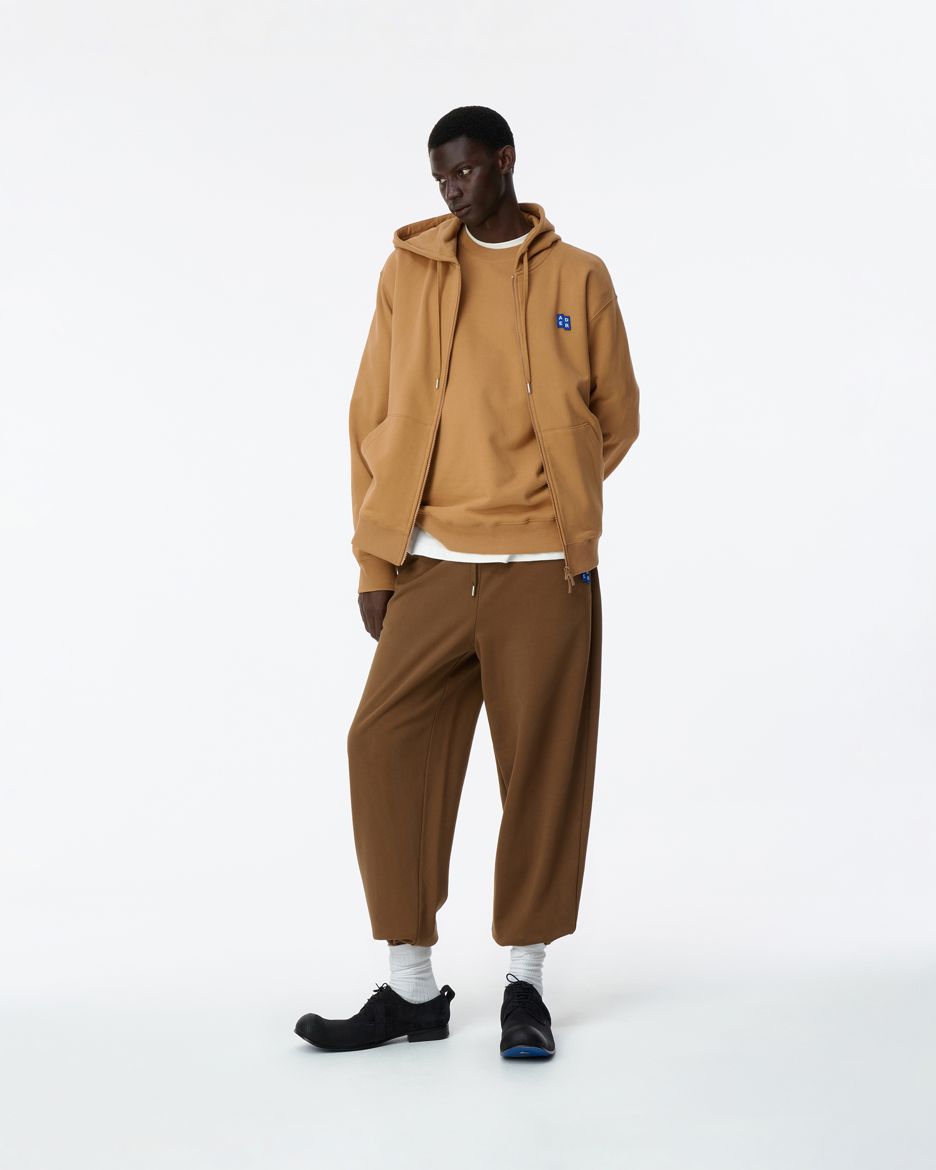 ADERERROR - Sig; BL Tag hoodie zip-up 01