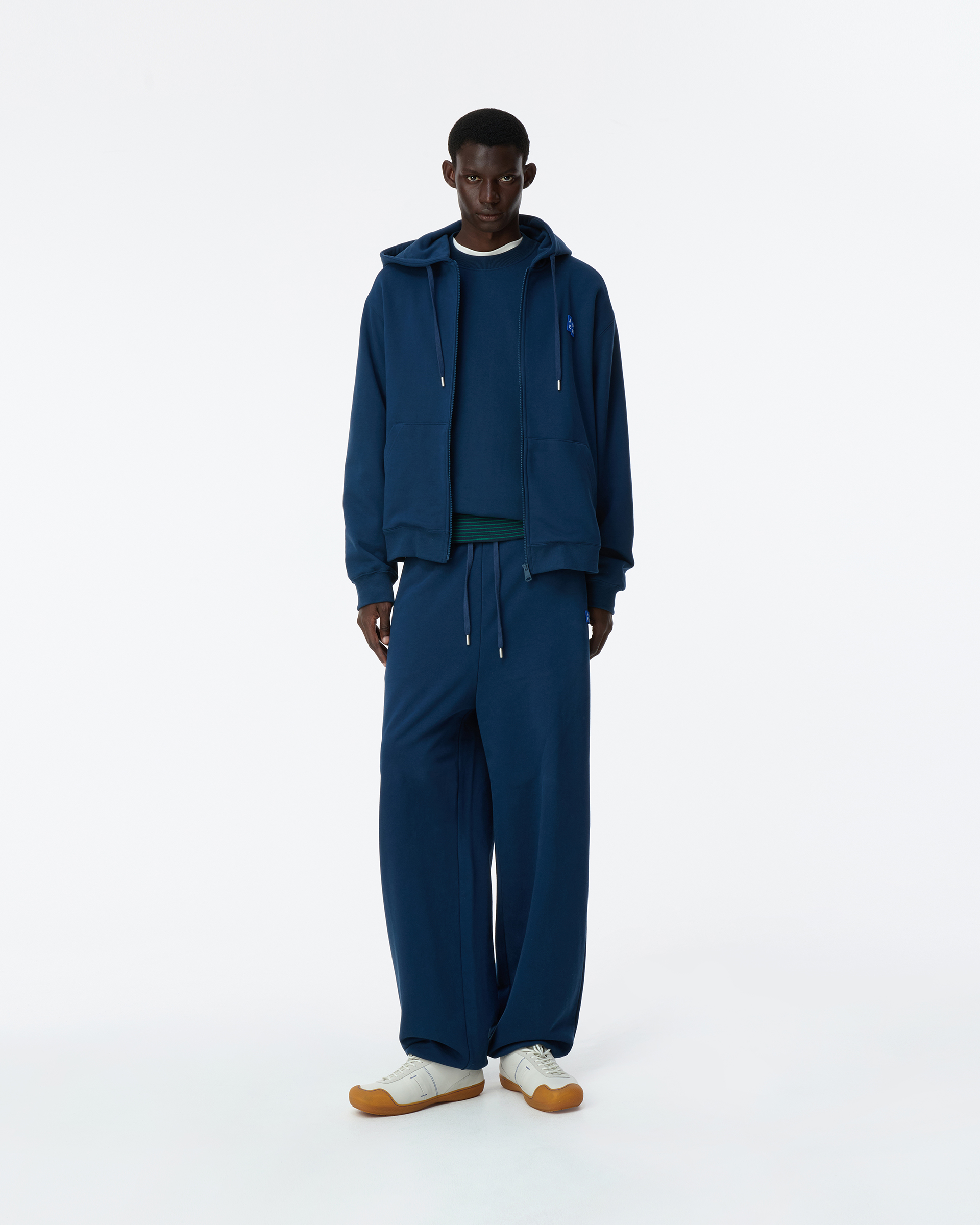 ADERERROR - Sig; BL Tag hoodie zip-up 01