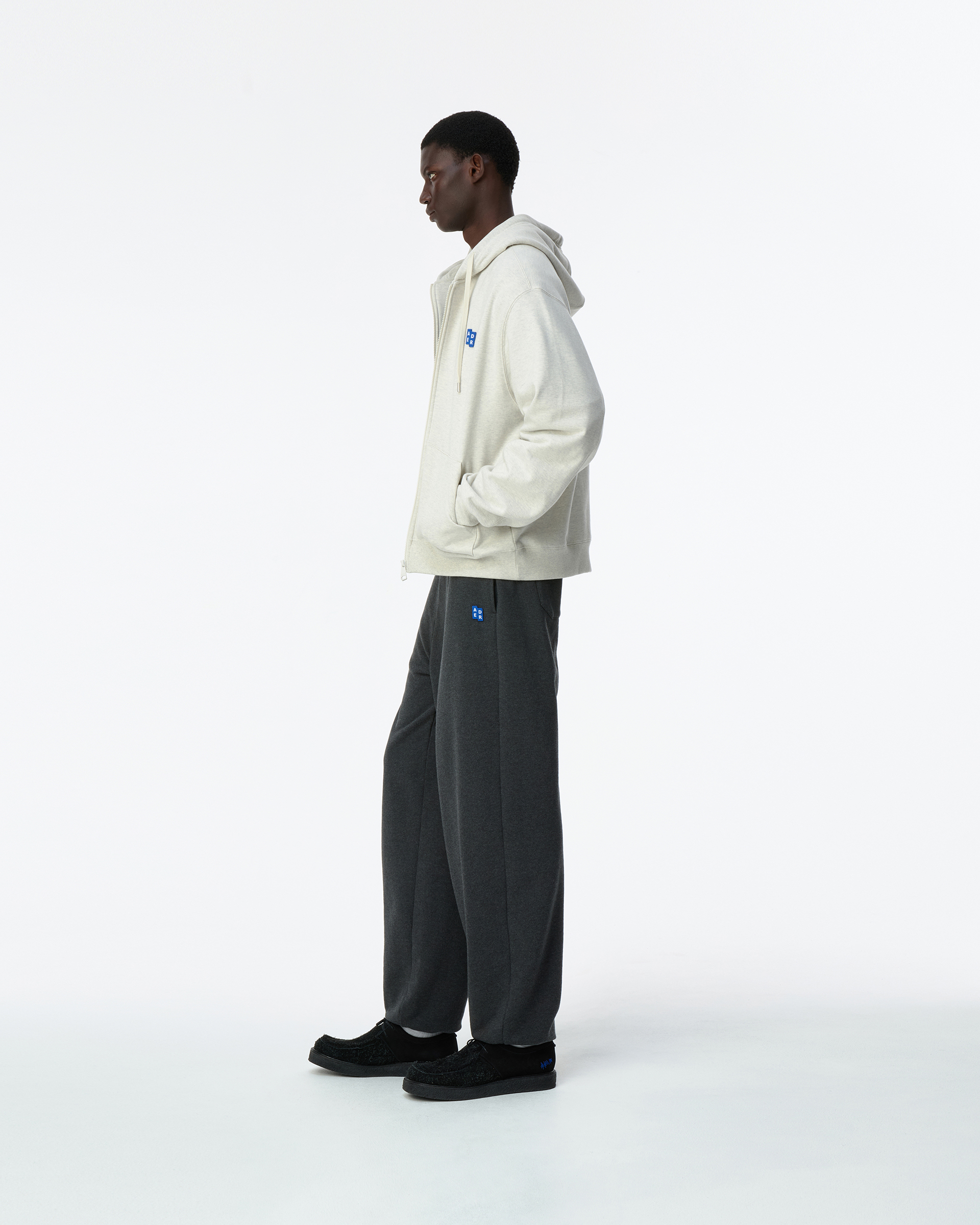ADERERROR - Sig; BL Tag hoodie zip-up 01