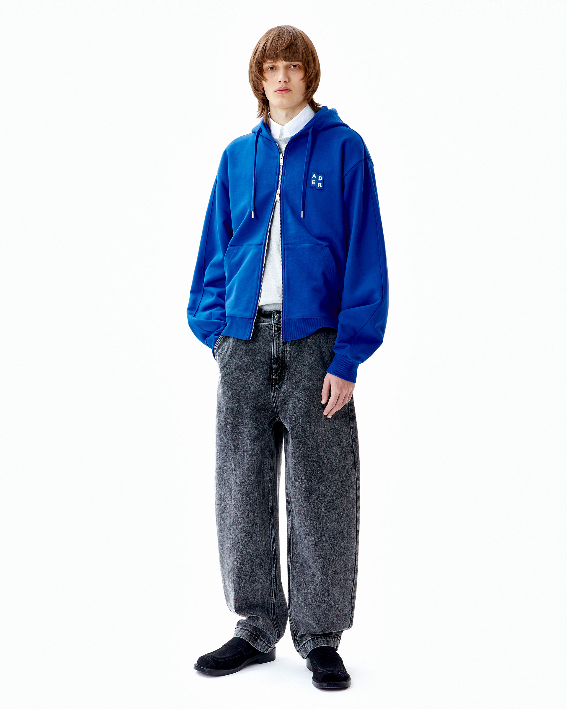 ADERERROR - Sig; BL Tag hoodie zip-up 02