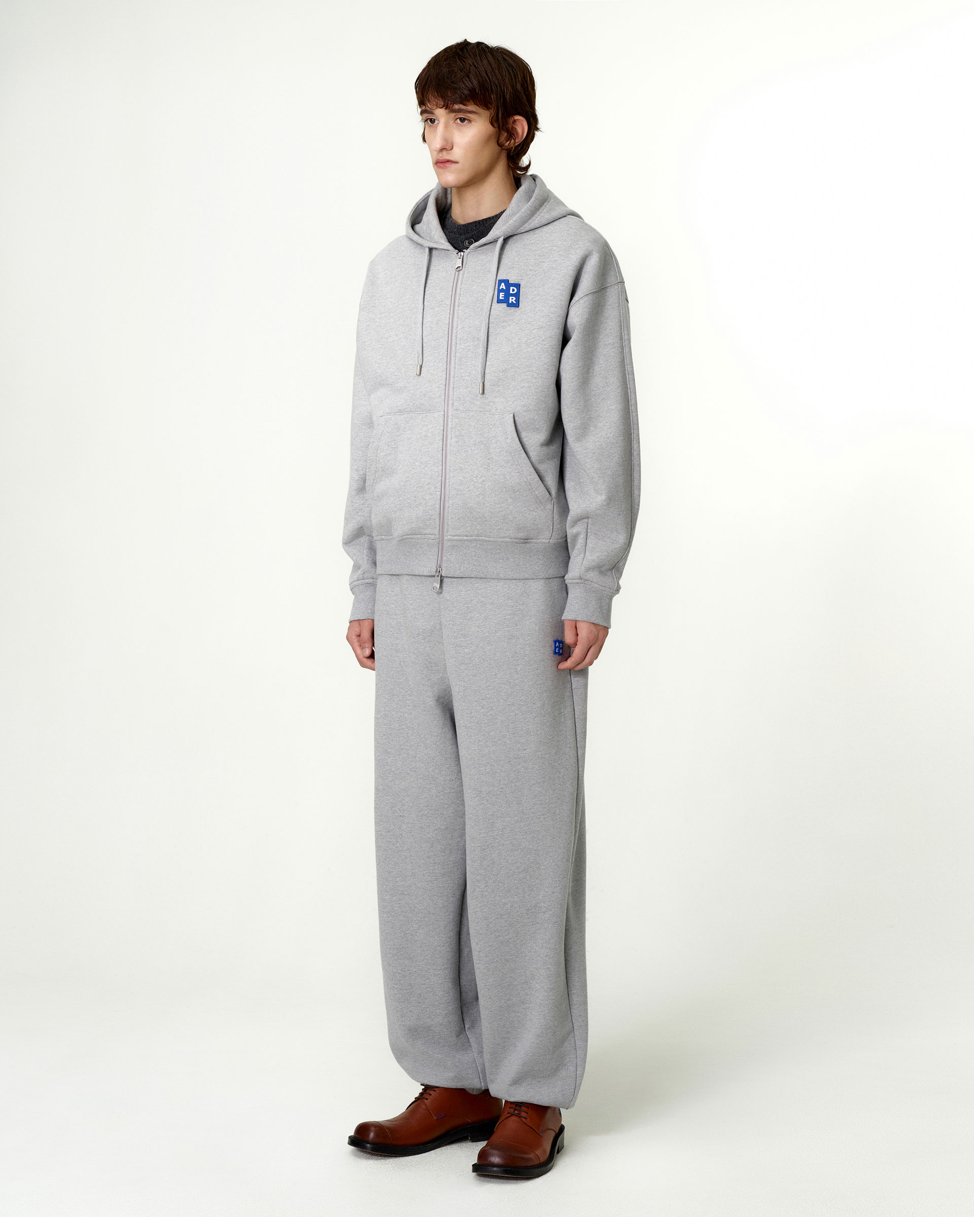 ADERERROR - Sig; BL Tag hoodie zip-up 02
