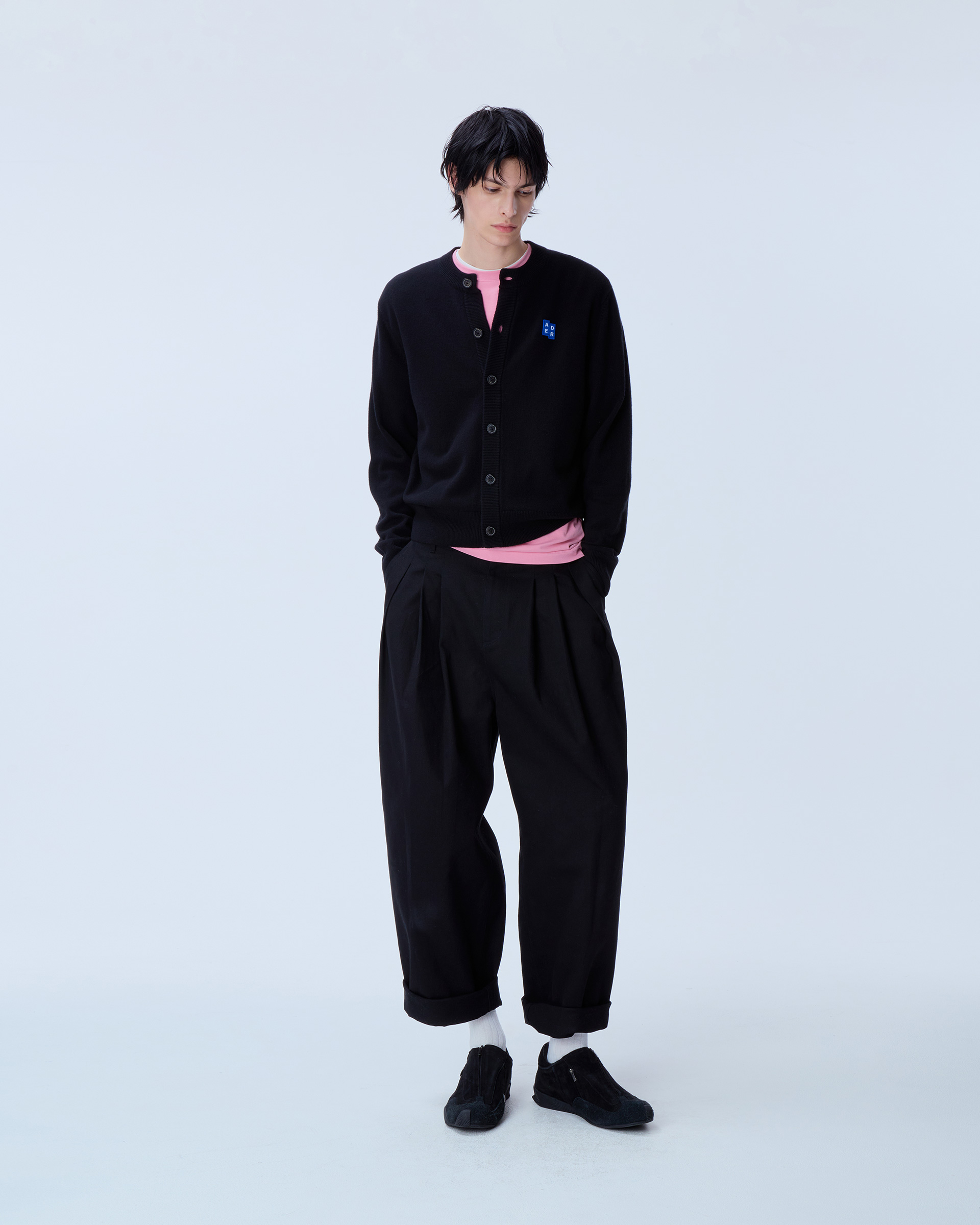 ADERERROR - Sig; BL Tag cardigan 02