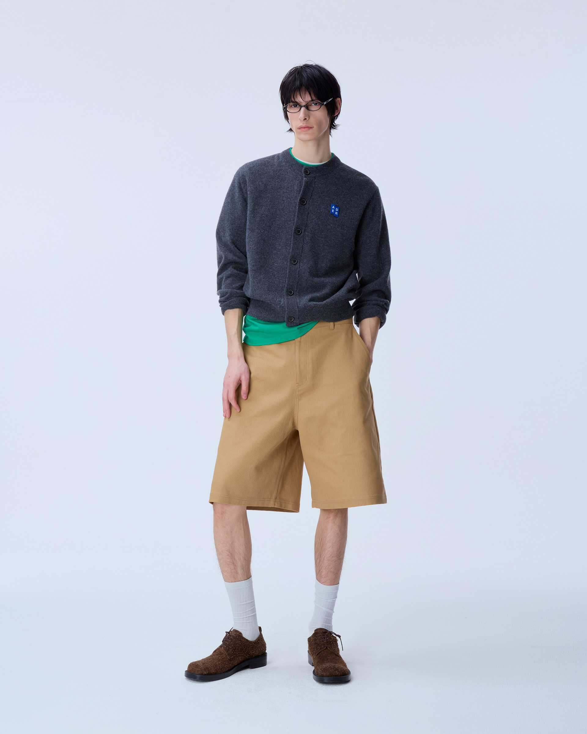 ADERERROR - Sig; BL Tag cardigan 02