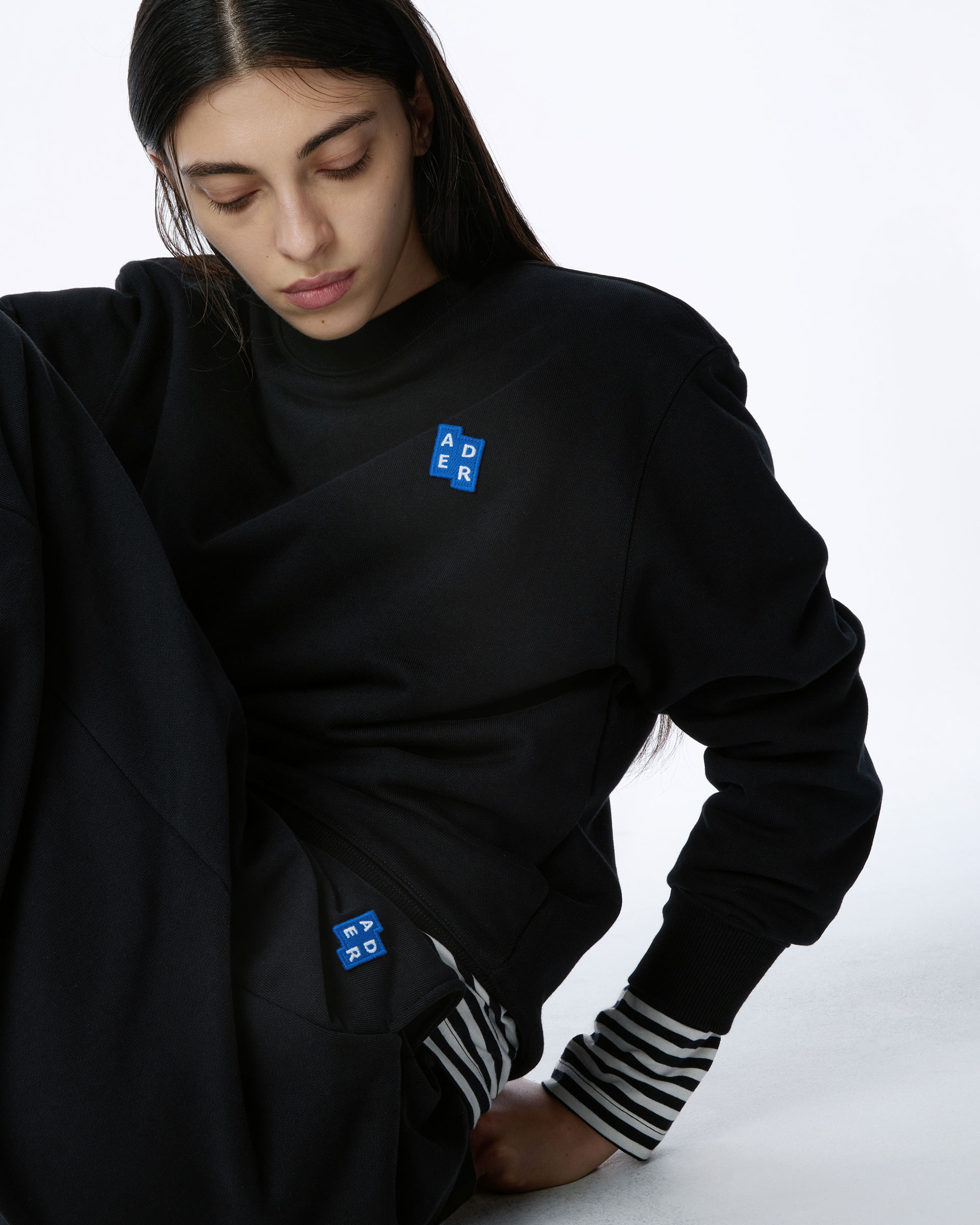 ADERERROR - Sig; BL Tag sweatshirt 01