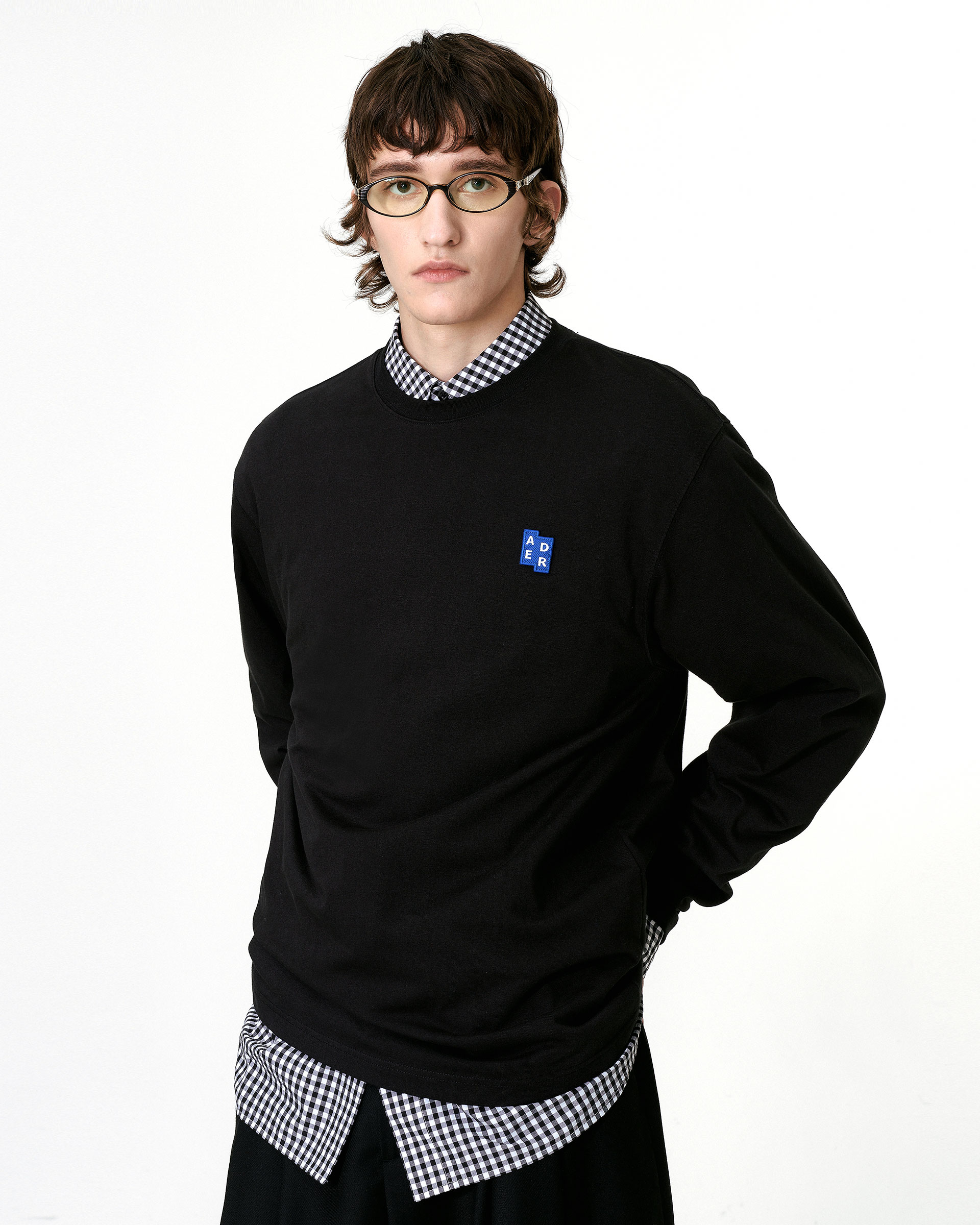 ADERERROR - Sig; BL Tag LS t-shirt 01