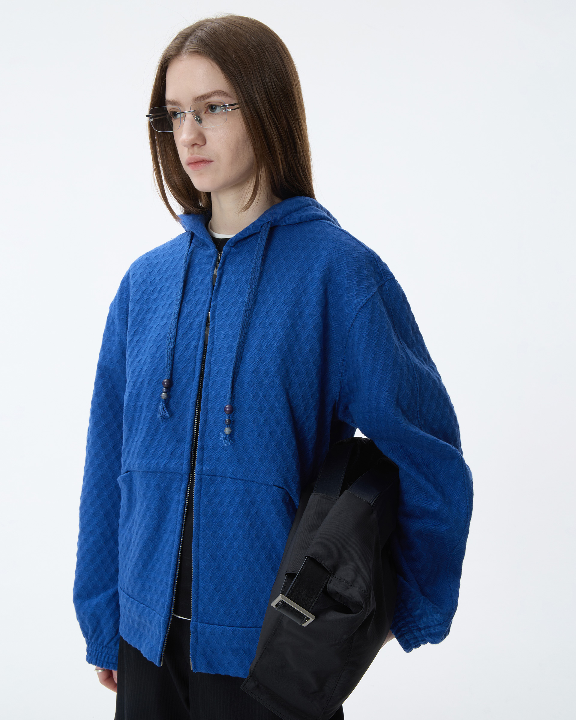 adererror ジップパーカー ☆送料・関税込☆Ader Error☆Sig; TRS Tag hoodie zip-up 01