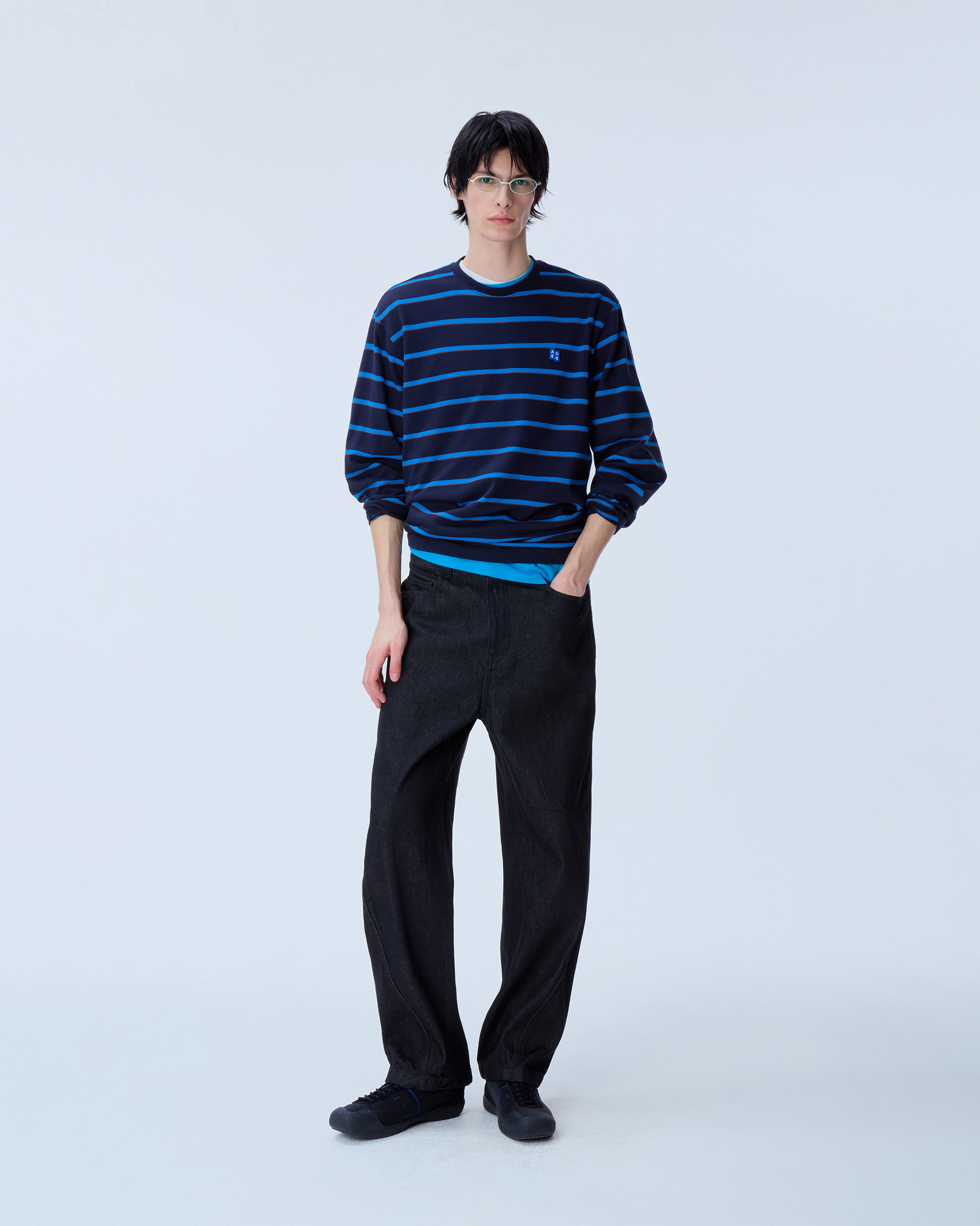 ADERERROR - Sig; BL Tag LS t-shirt 03
