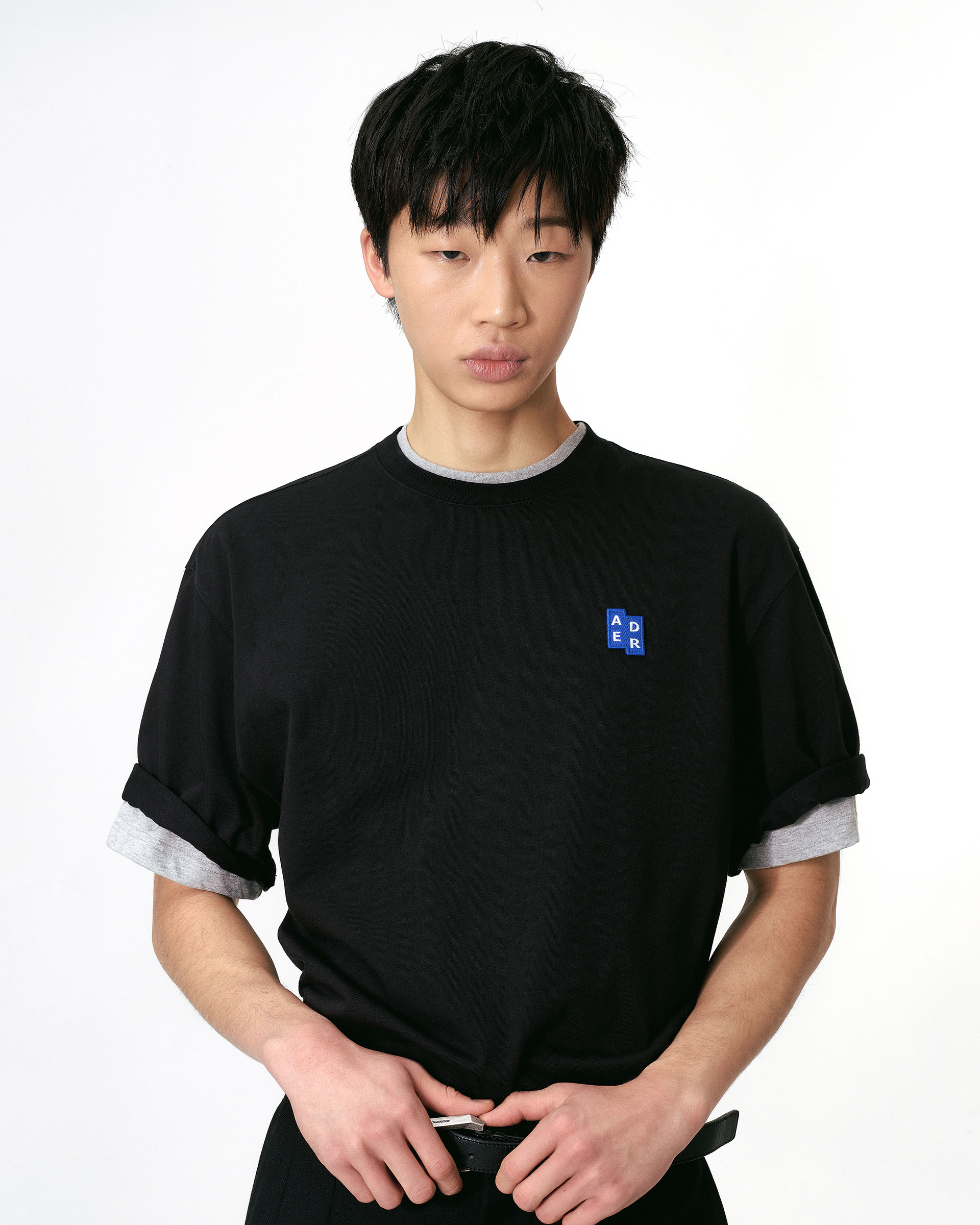 Tシャツ・カットソー ADERERROR Sig; BL Tag t-shirt 04 TF5D0054 ADERERROR - Sig; BL Tag t-shirt 01